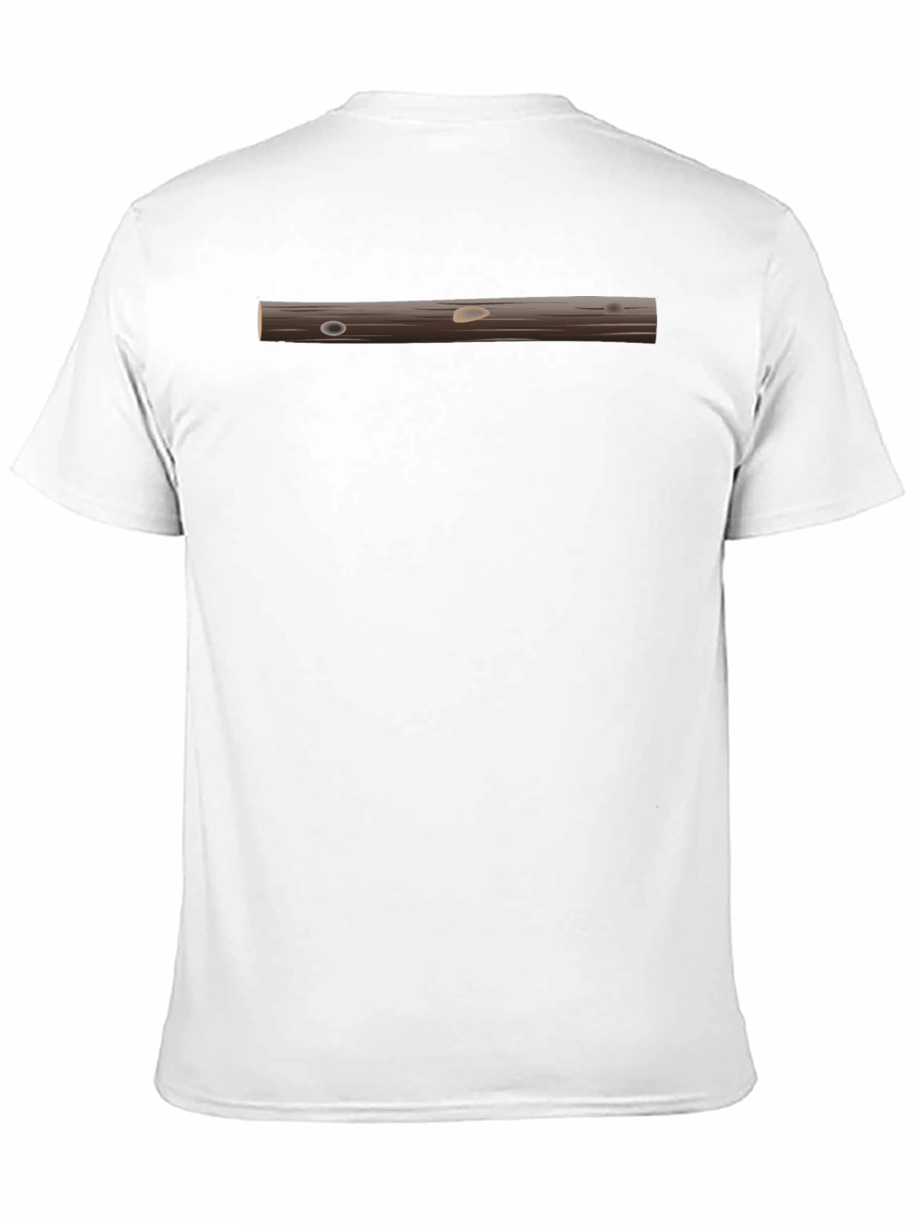 Novelty Log T-Shirt - Black Graphic Tee