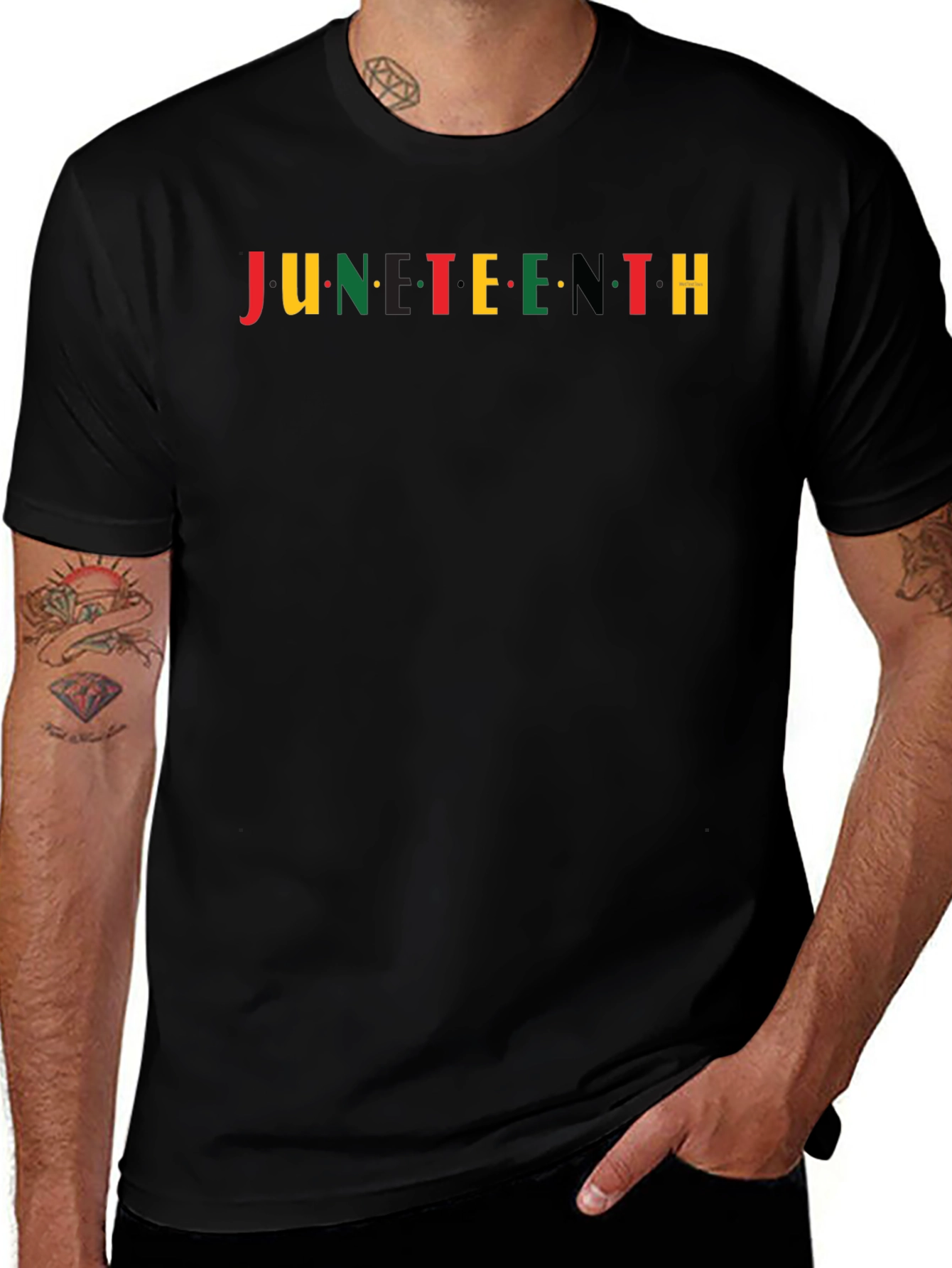 Juneteenth Graphic Tee - Black Pride