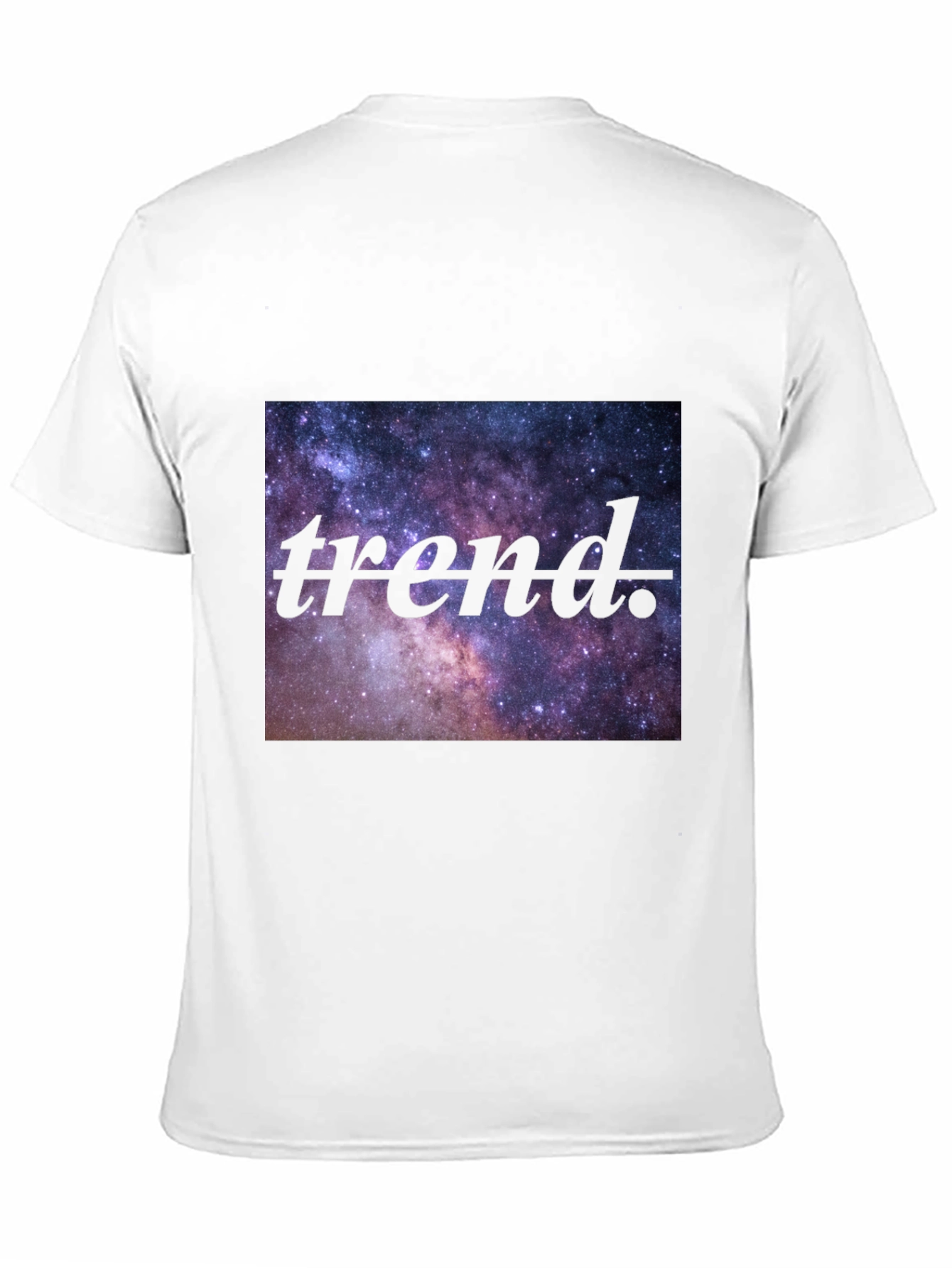 Galaxy Trend Mens Black T-Shirt