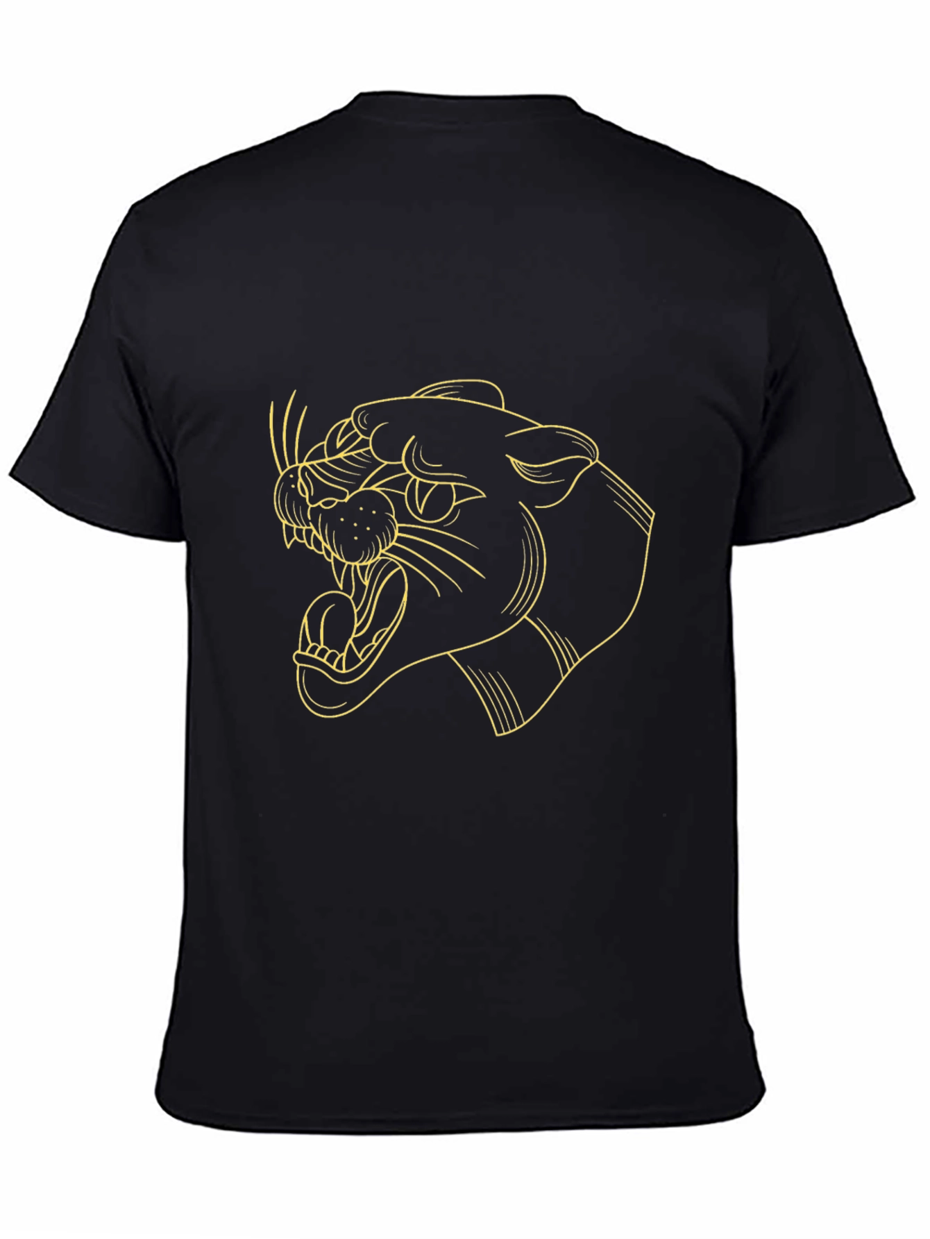 Black Panther Graphic Tee - Stylish Mens T-Shirt