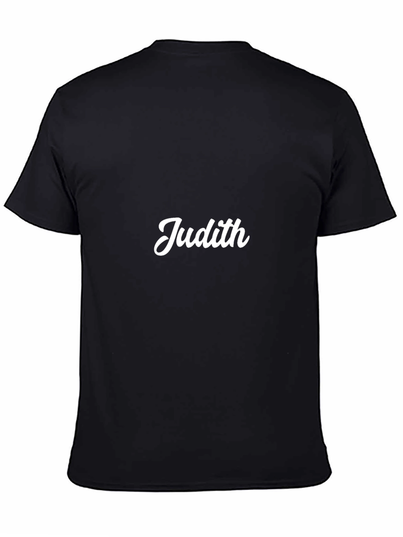 Judith Personalized Black T-Shirt