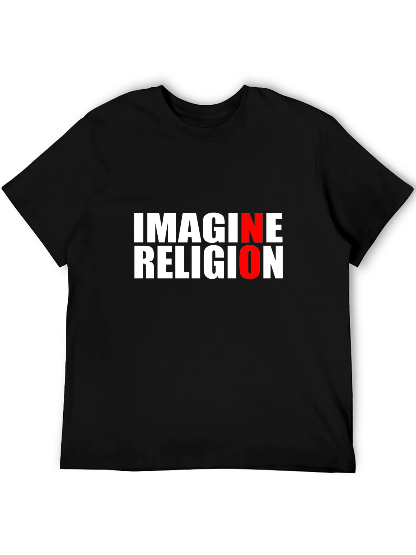 Imagine No Religion T-Shirt - Atheist Tee