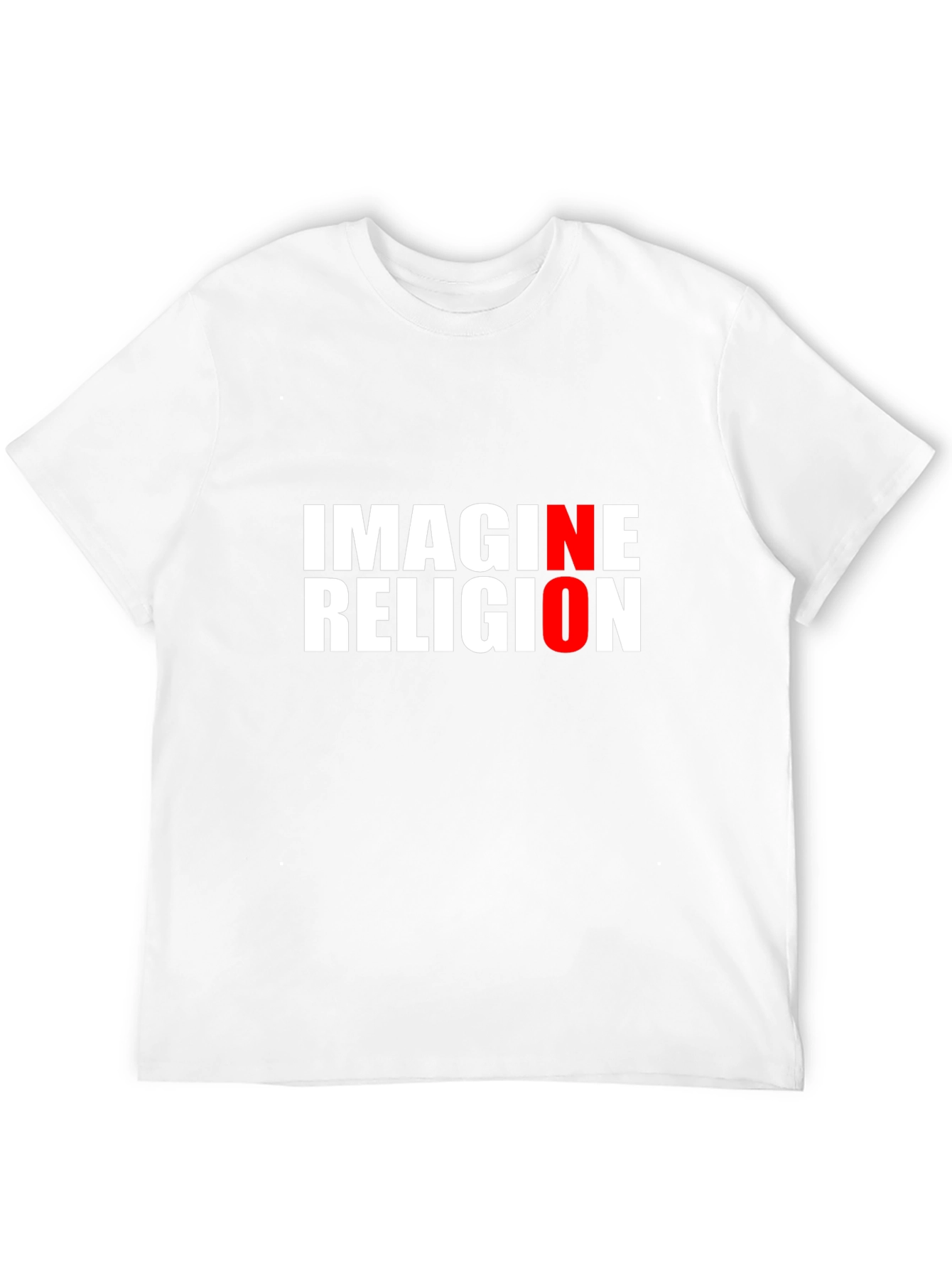 Imagine No Religion T-Shirt - Atheist Tee
