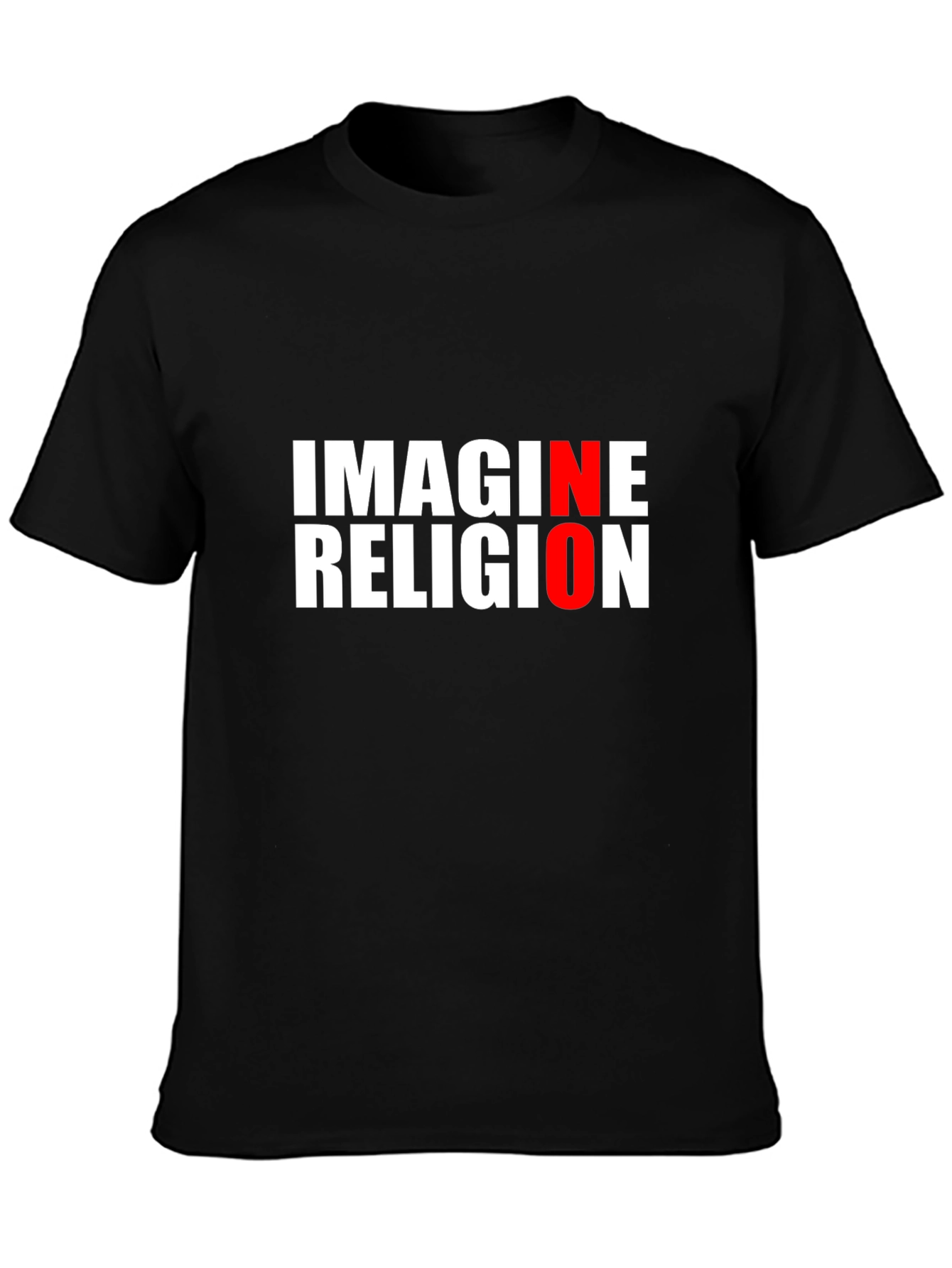 Imagine No Religion T-Shirt - Atheist Tee