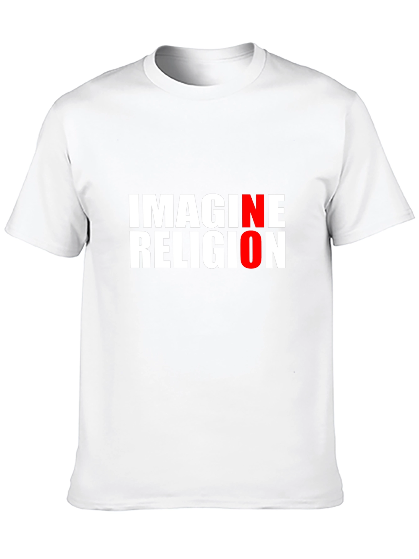 Imagine No Religion T-Shirt - Atheist Tee