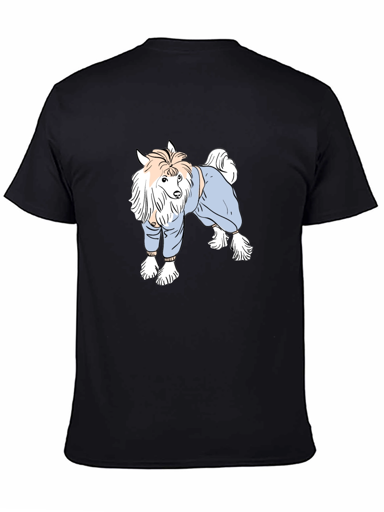Dog in Sweater T-Shirt - Unique Graphic Tee