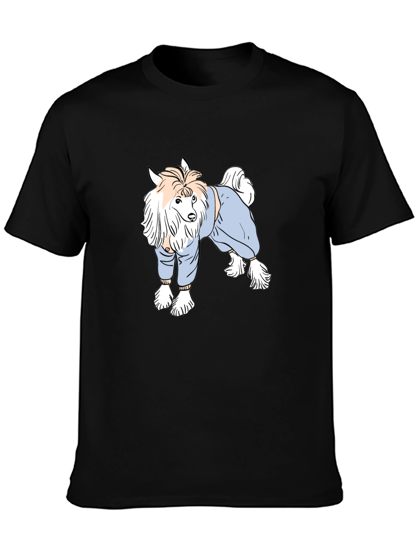 Dog in Sweater T-Shirt - Unique Graphic Tee