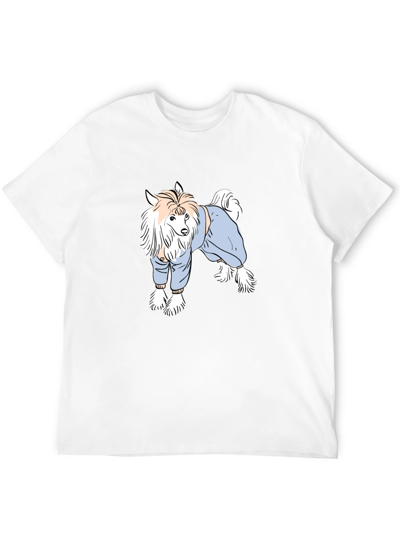 Dog in Sweater T-Shirt - Unique Graphic Tee