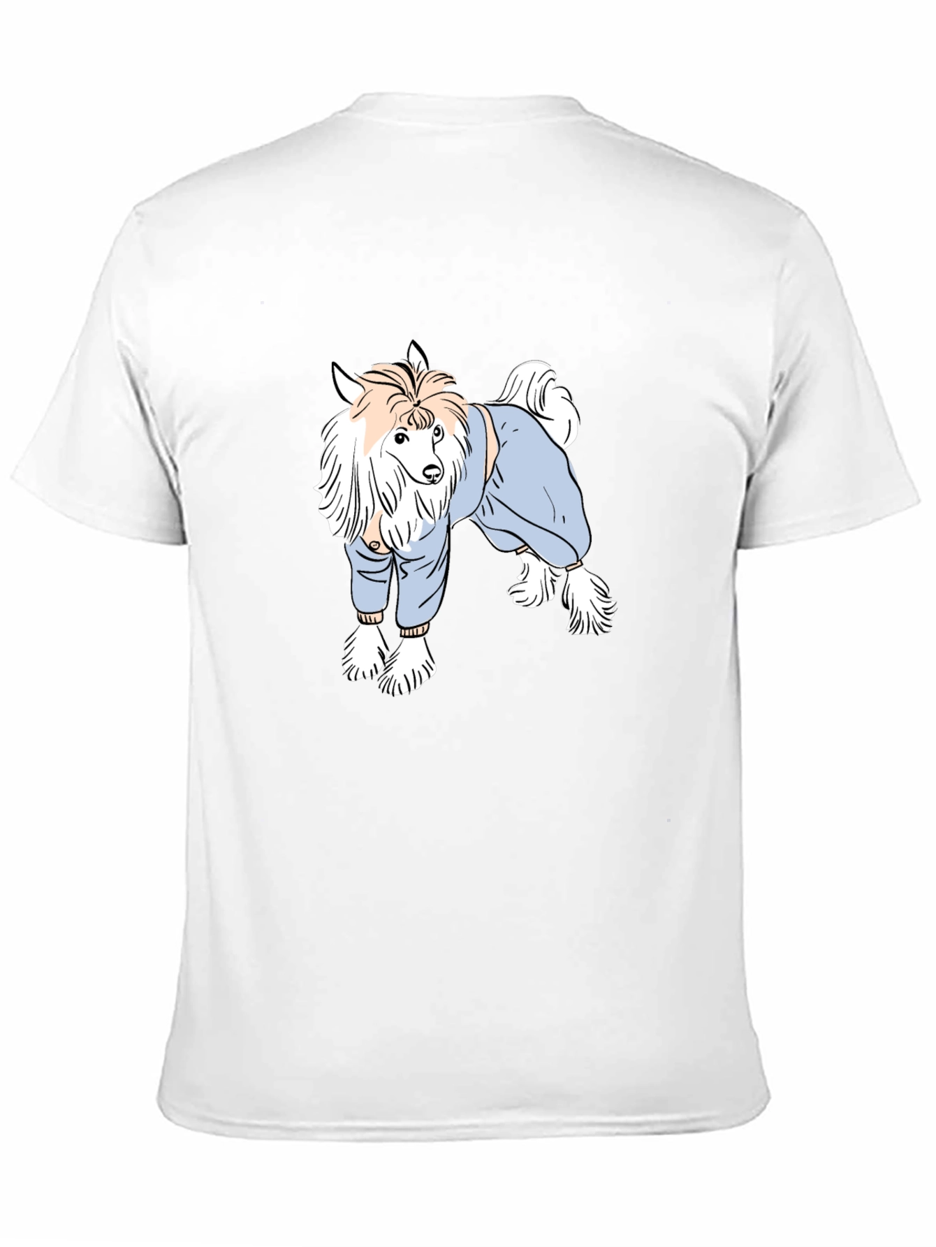Dog in Sweater T-Shirt - Unique Graphic Tee