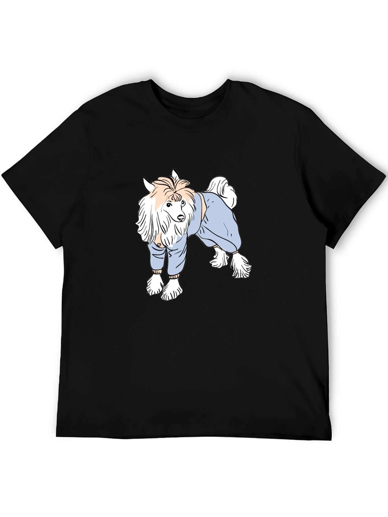 Dog in Sweater T-Shirt - Unique Graphic Tee