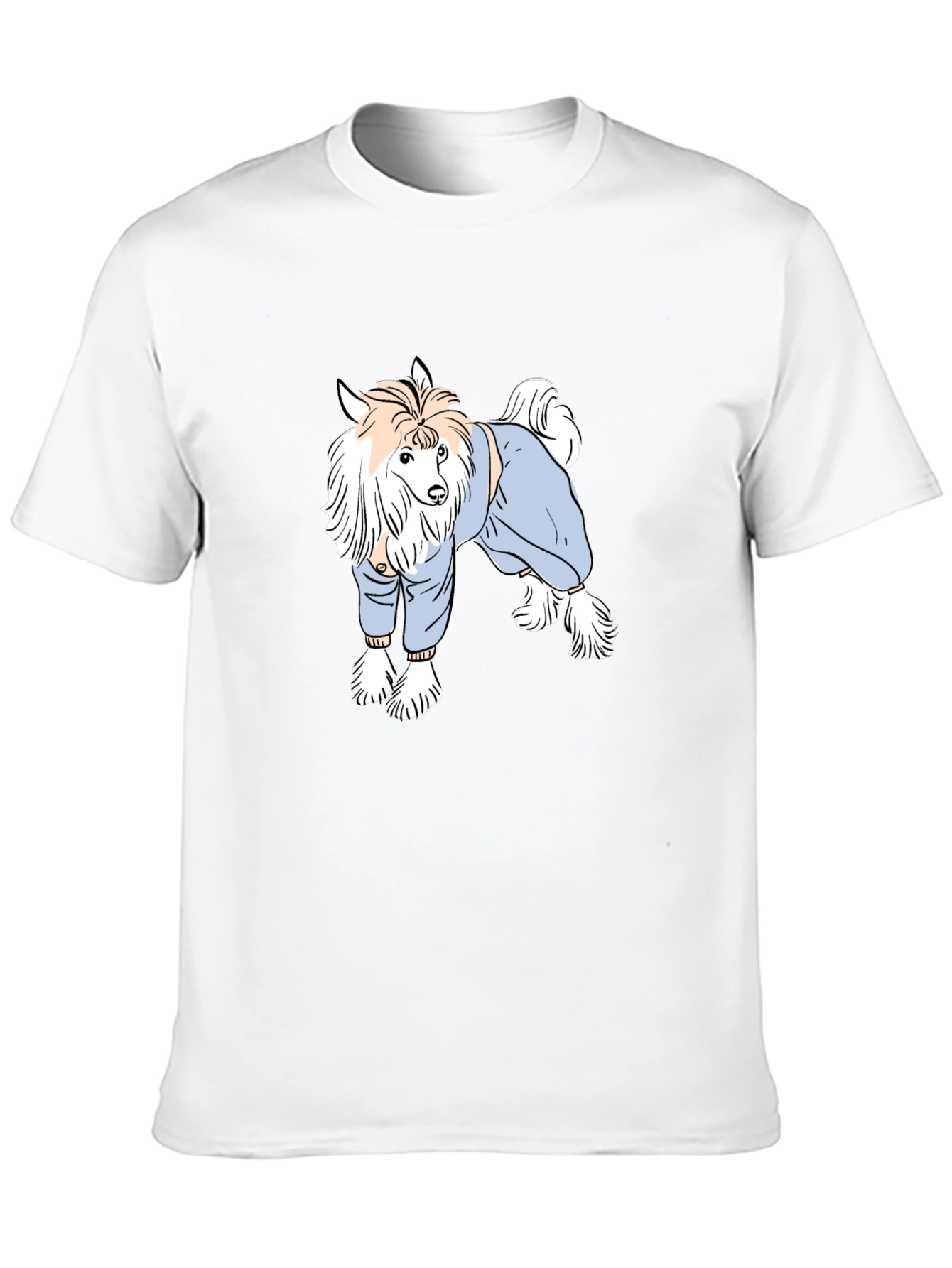 Dog in Sweater T-Shirt - Unique Graphic Tee