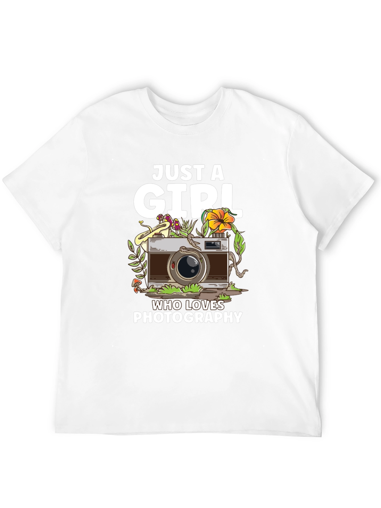 Just A Girl Who Loves Photography T-Shirt