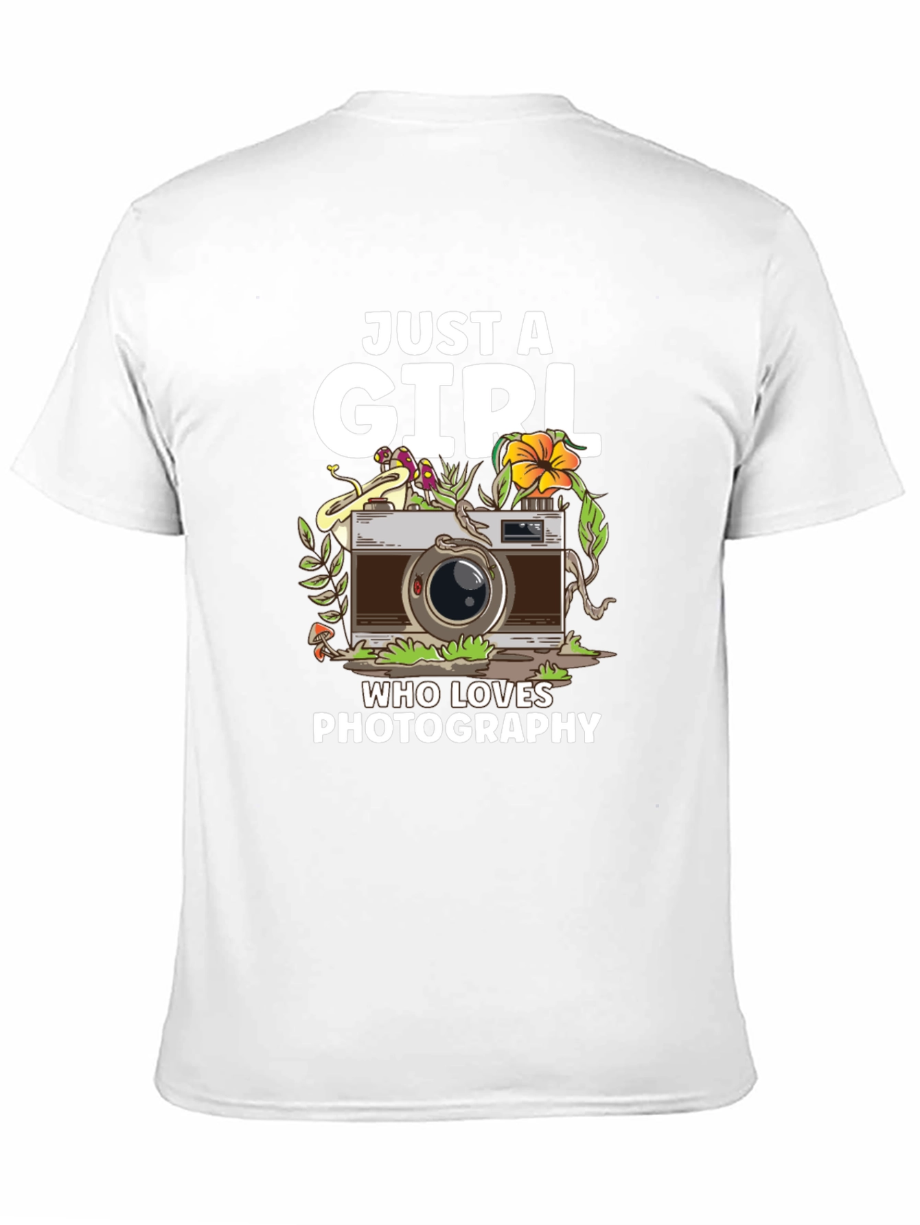 Just A Girl Who Loves Photography T-Shirt