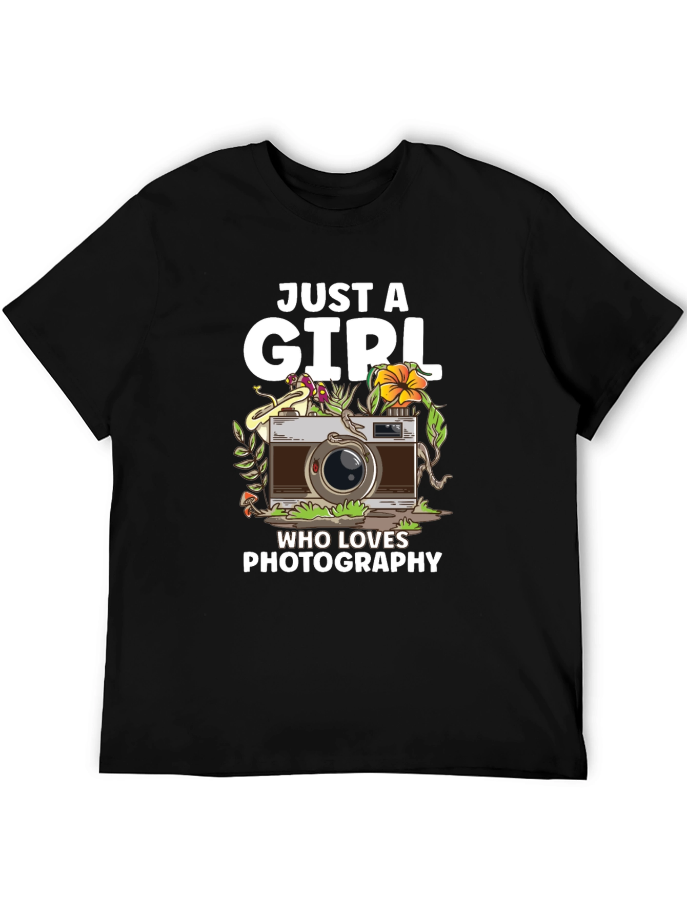 Just A Girl Who Loves Photography T-Shirt