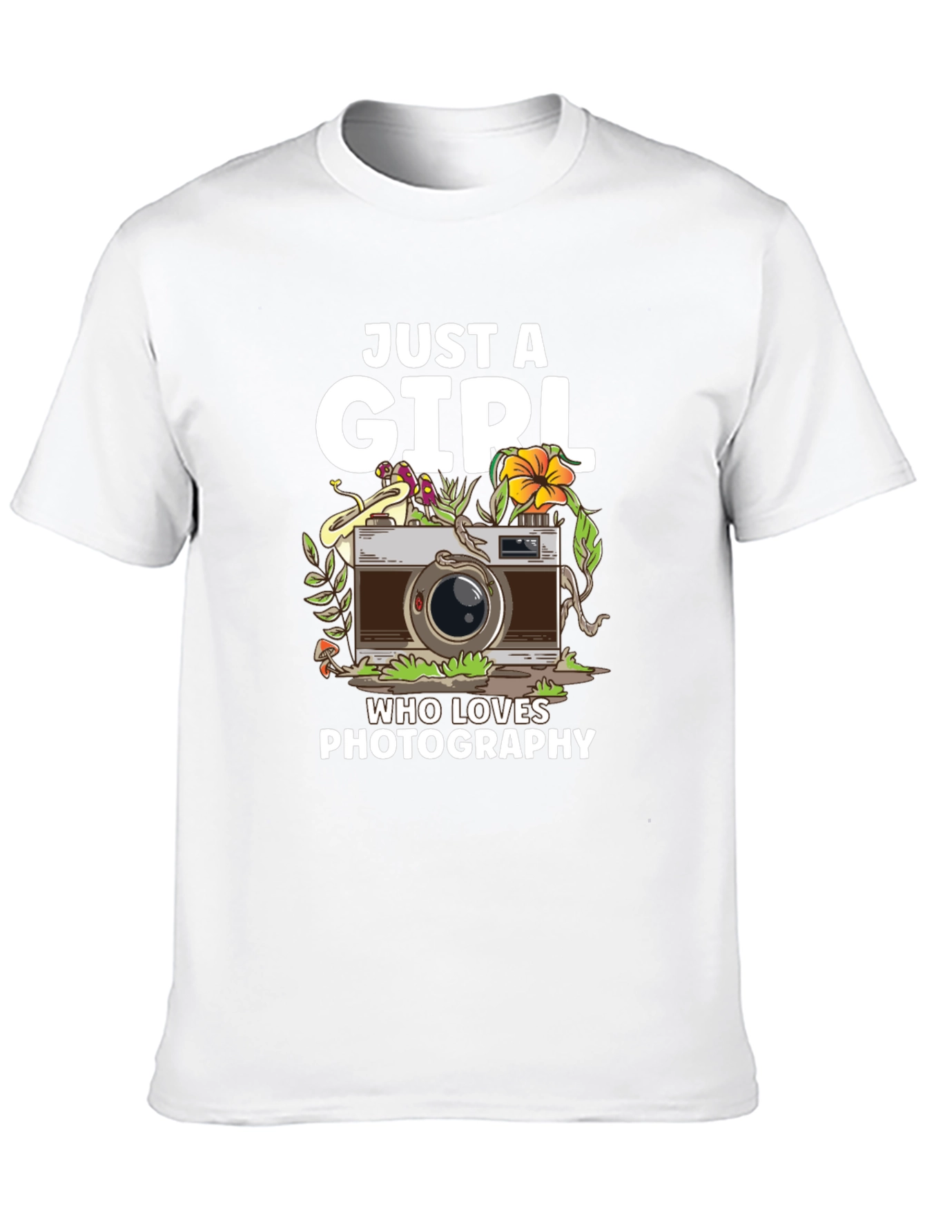 Just A Girl Who Loves Photography T-Shirt