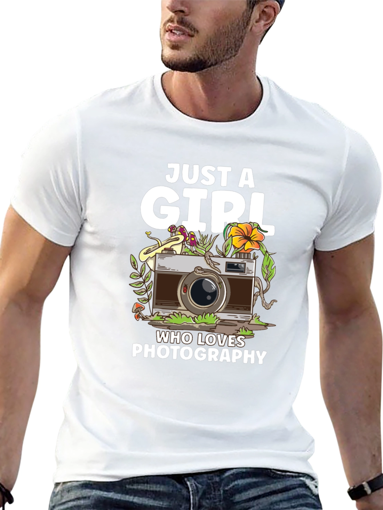 Just A Girl Who Loves Photography T-Shirt