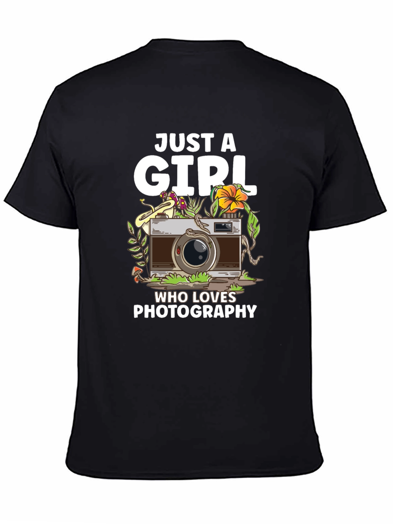Just A Girl Who Loves Photography T-Shirt