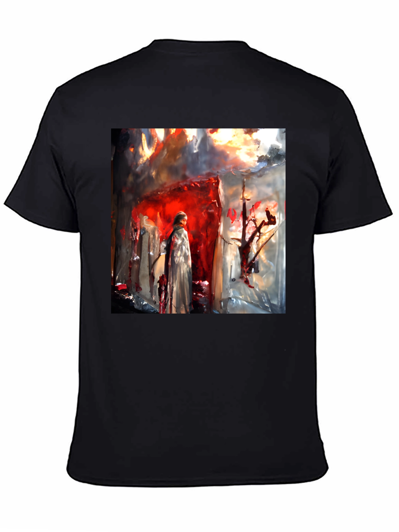 Abstract Art Graphic Tee - Unique Design
