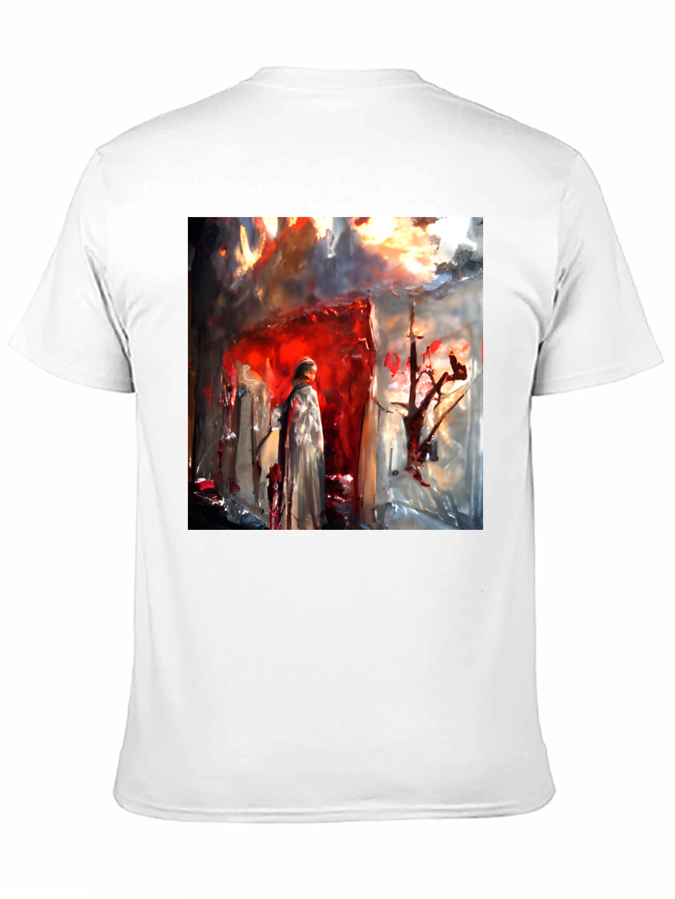 Abstract Art Graphic Tee - Unique Design