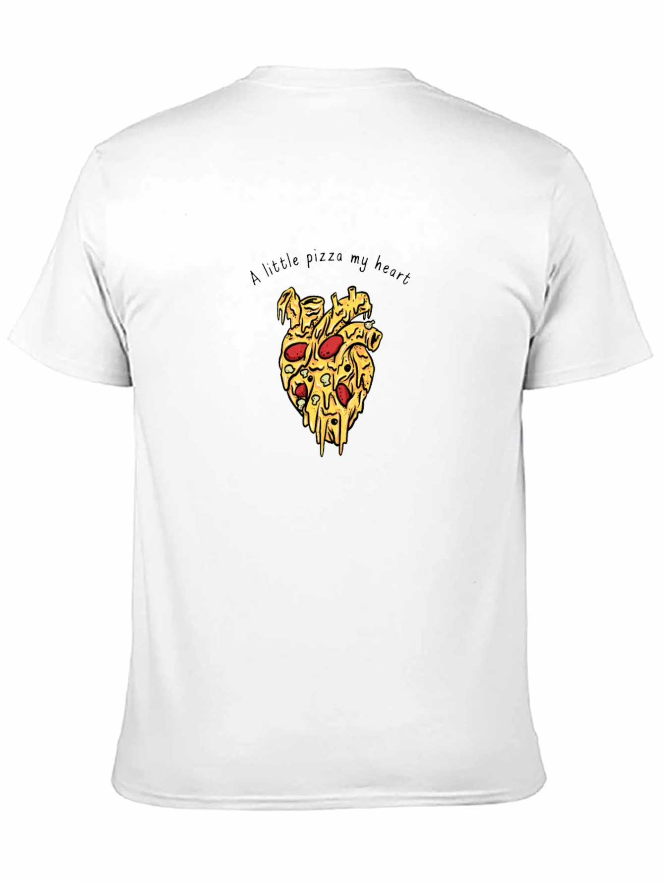 Pizza My Heart Tee - Fun Graphic Print T-Shirt