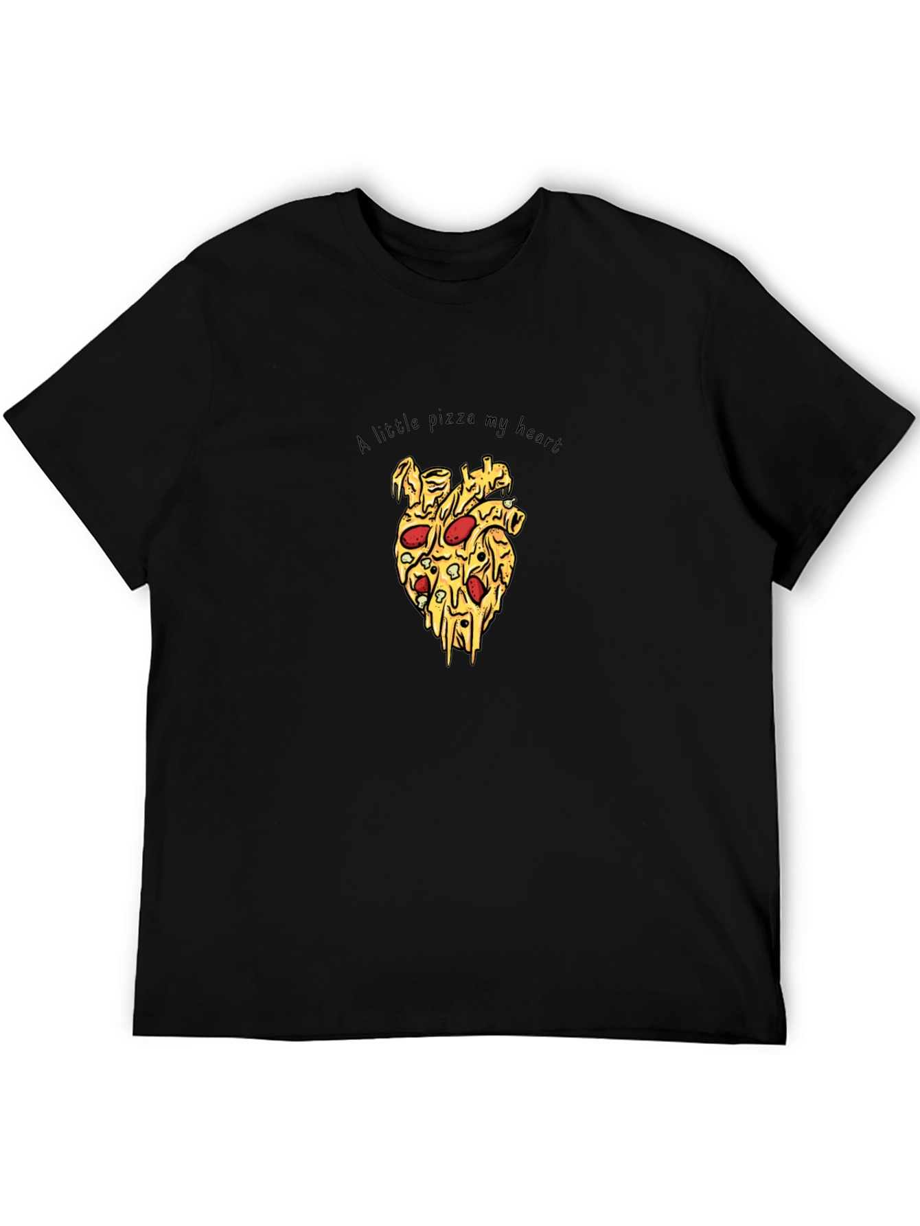 Pizza My Heart Tee - Fun Graphic Print T-Shirt