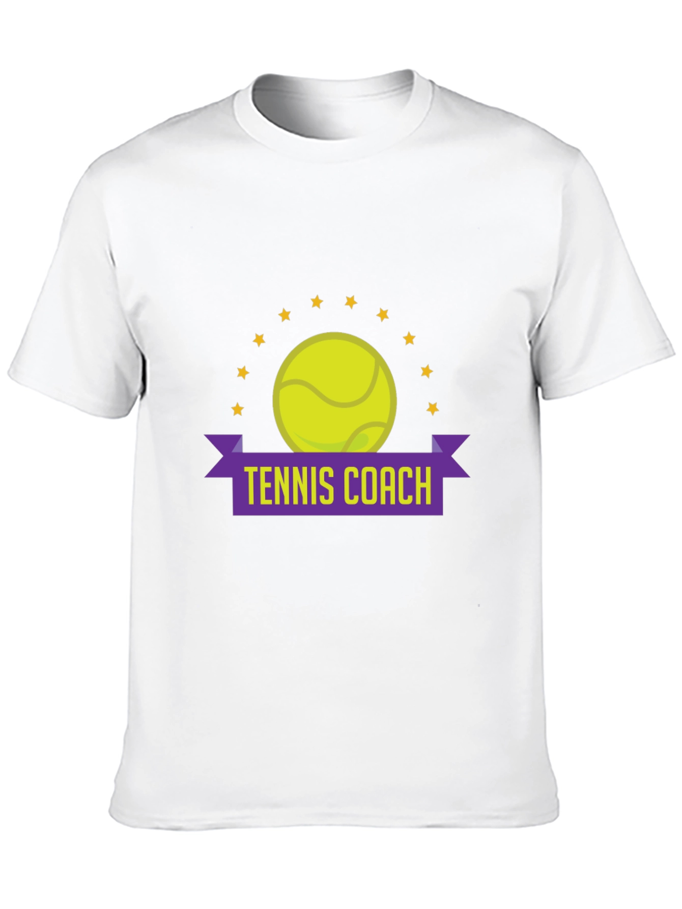 Tennis Coach Graphic T-Shirt