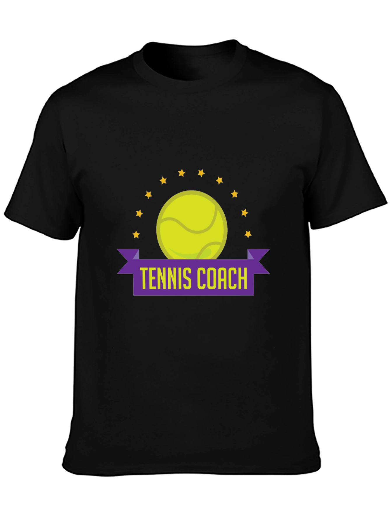 Tennis Coach Graphic T-Shirt