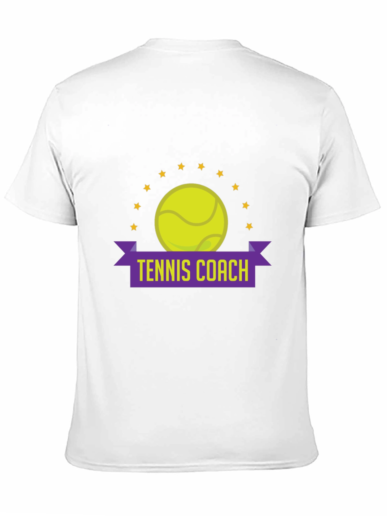 Tennis Coach Graphic T-Shirt