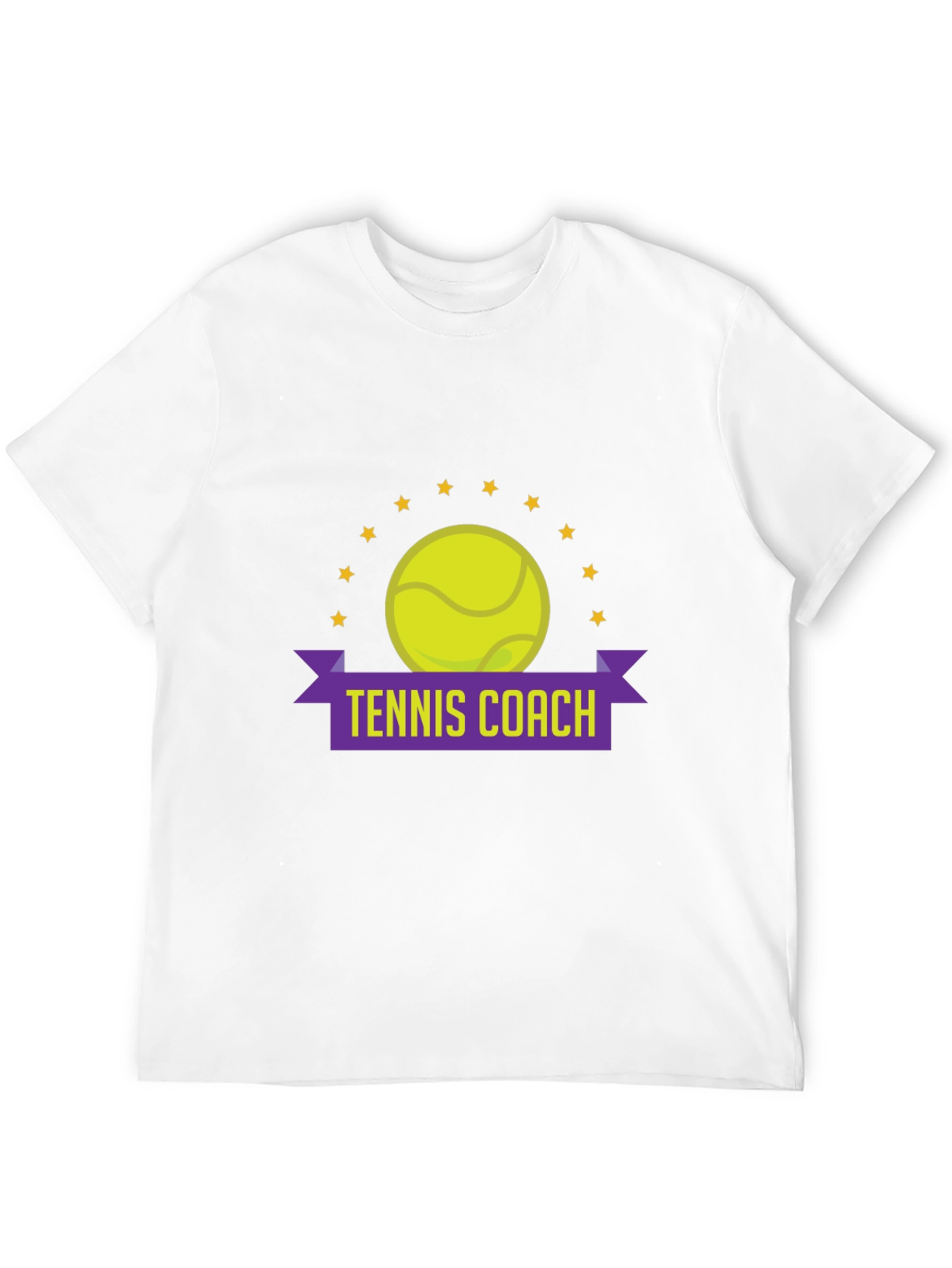 Tennis Coach Graphic T-Shirt