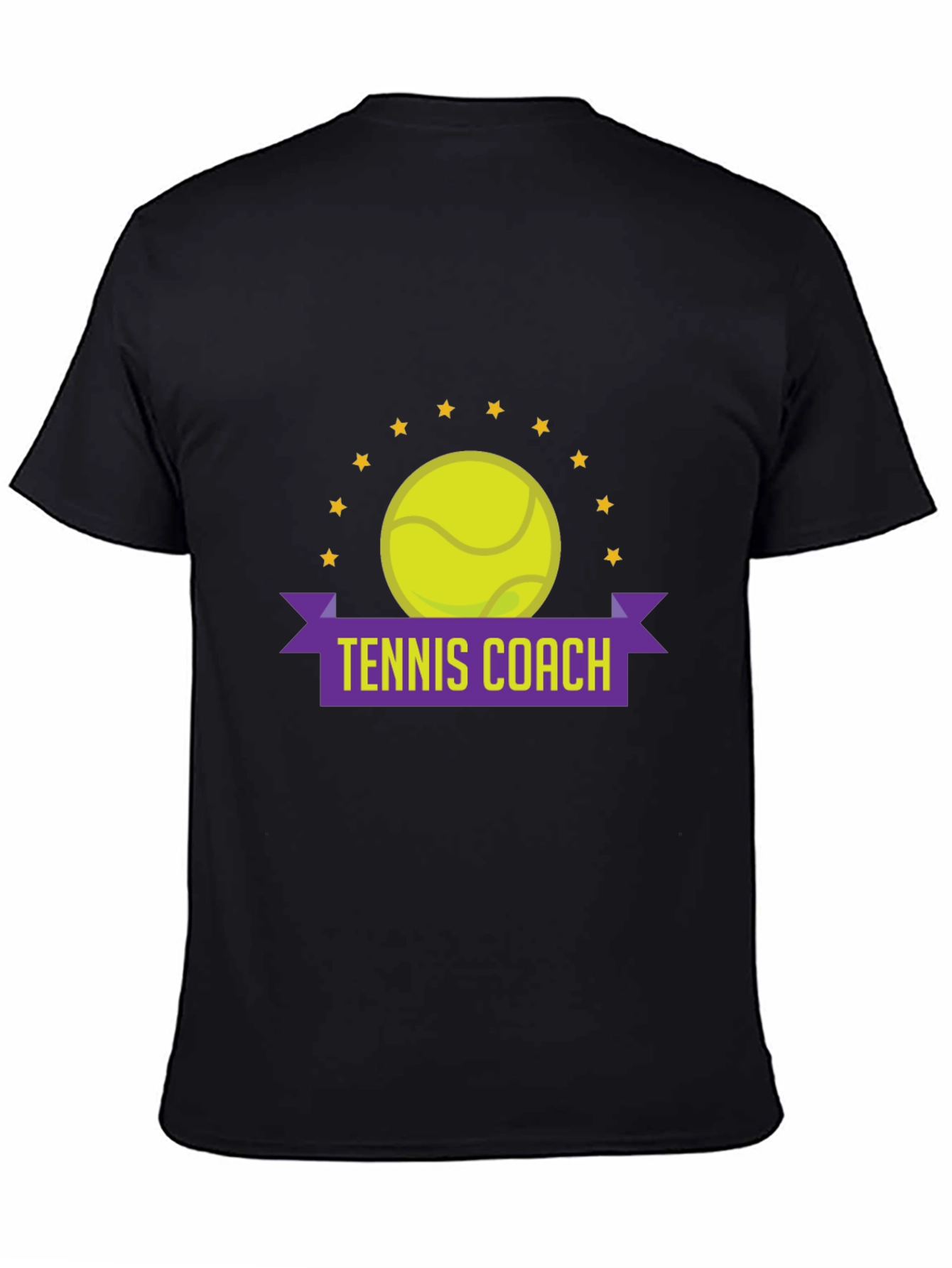 Tennis Coach Graphic T-Shirt
