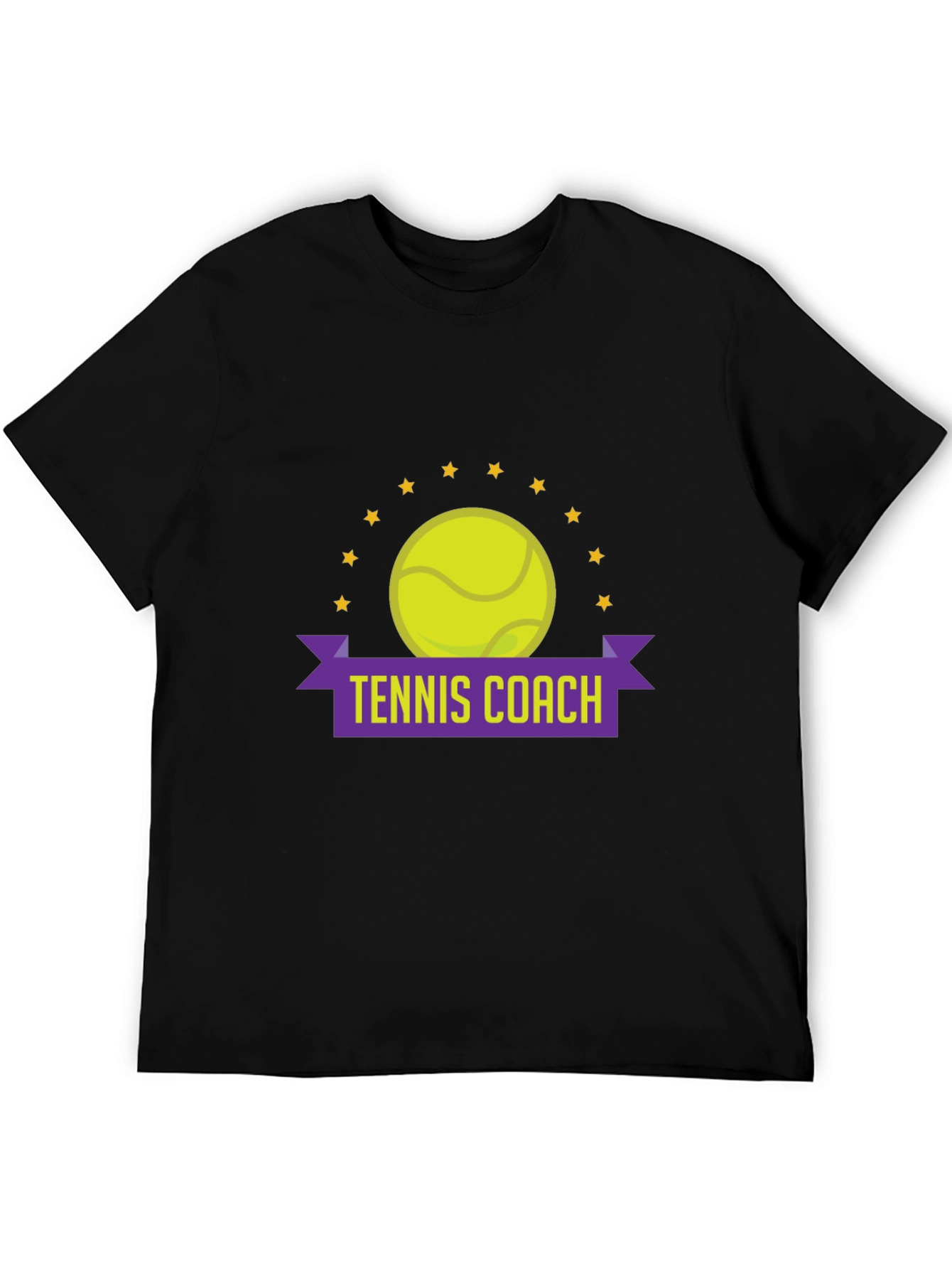 Tennis Coach Graphic T-Shirt