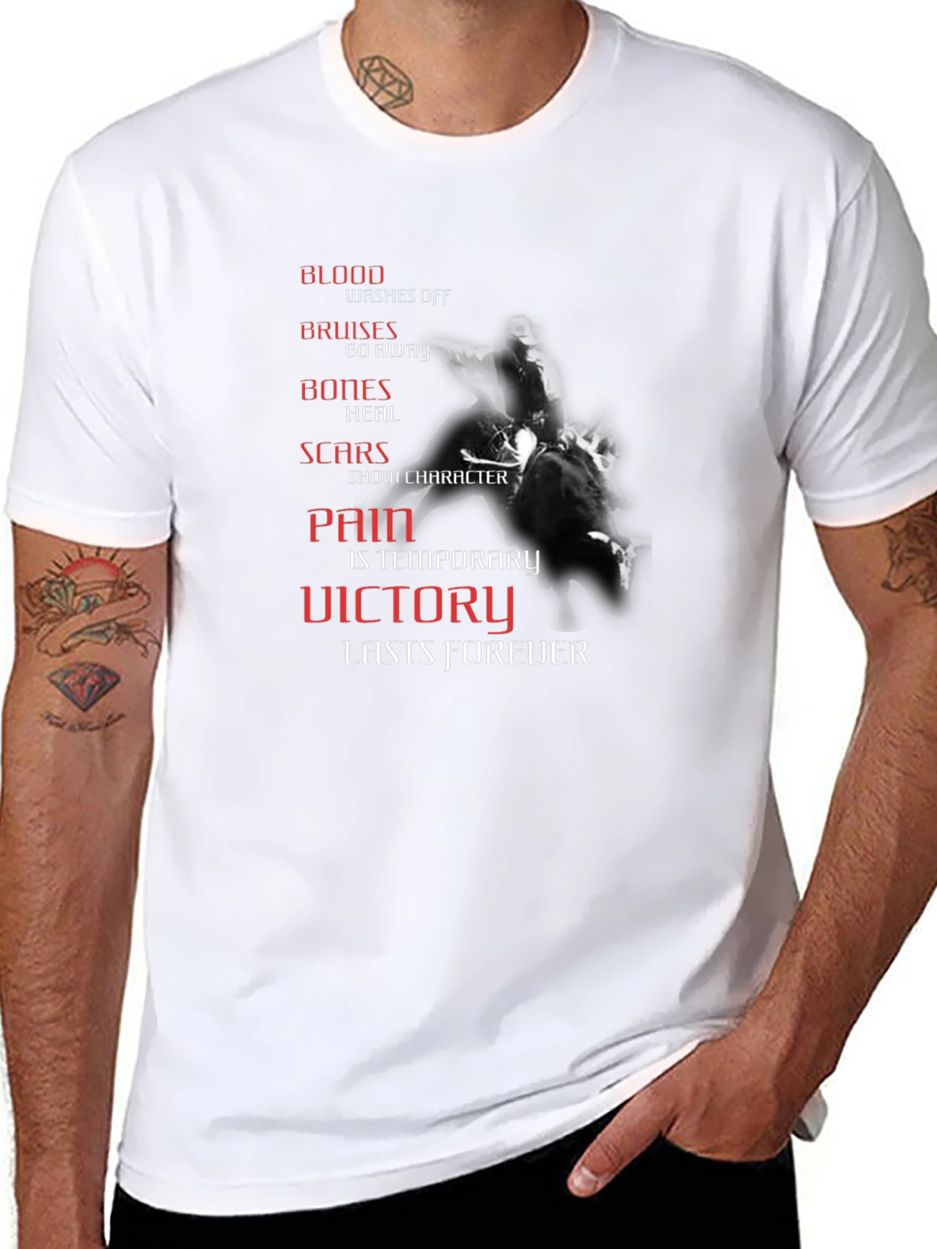 Victory Lasts Forever Graphic T-Shirt