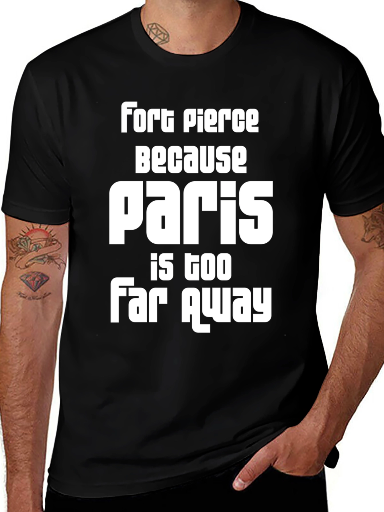 Fort Pierce Funny Graphic T-Shirt