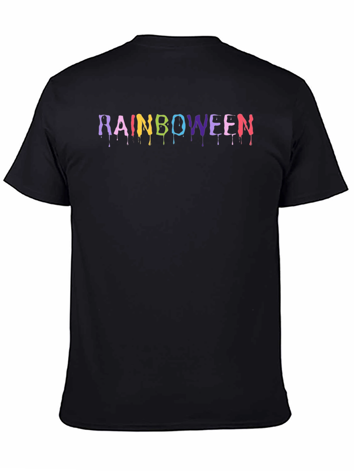 Rainboween Graphic T-Shirt - Halloween Rainbow