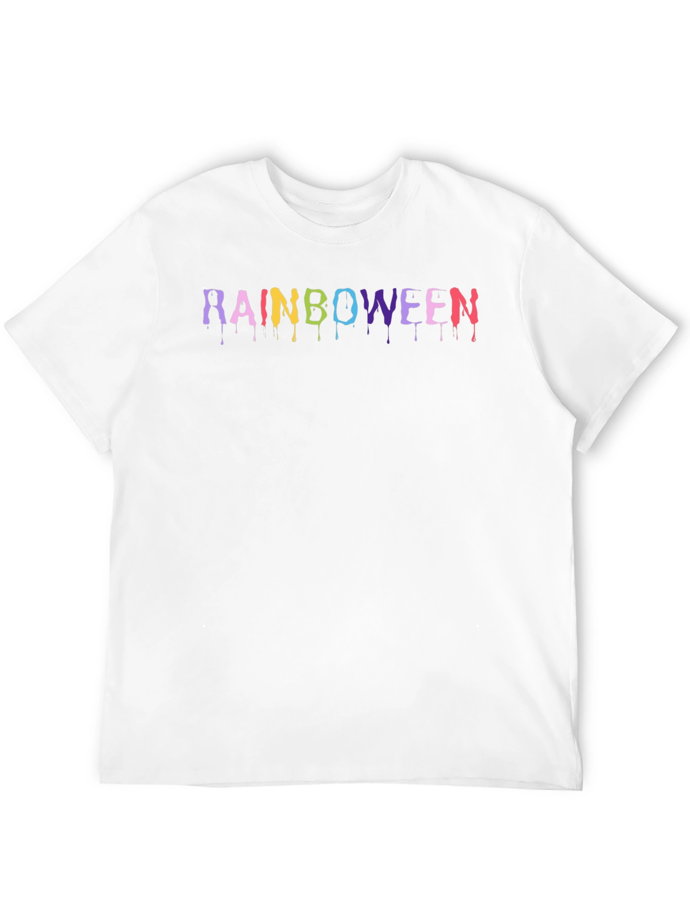Rainboween Graphic T-Shirt - Halloween Rainbow