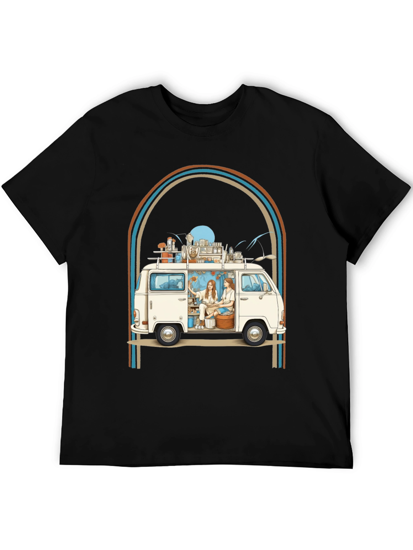 Retro Van Life Graphic Tee - Unisex