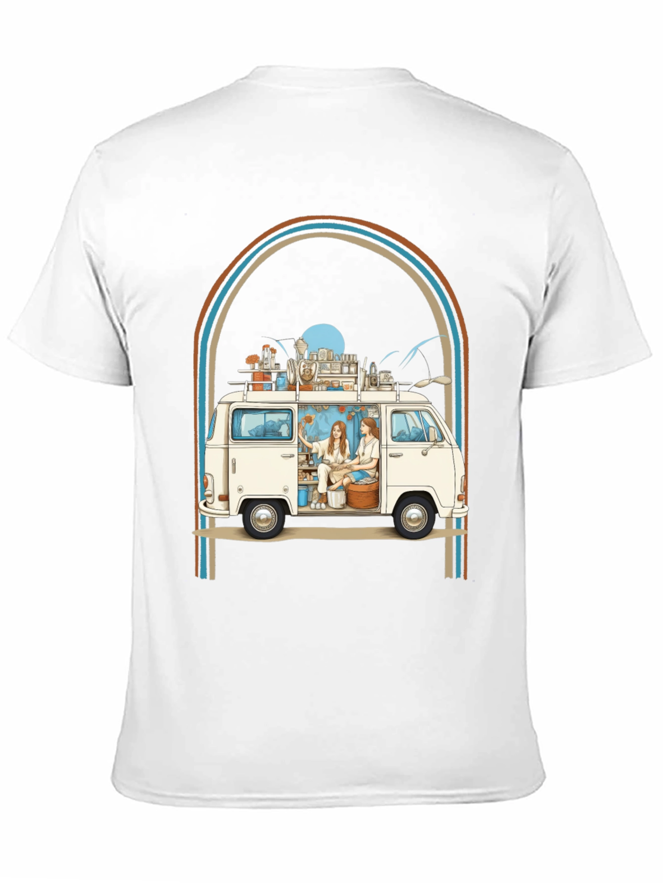 Retro Van Life Graphic Tee - Unisex