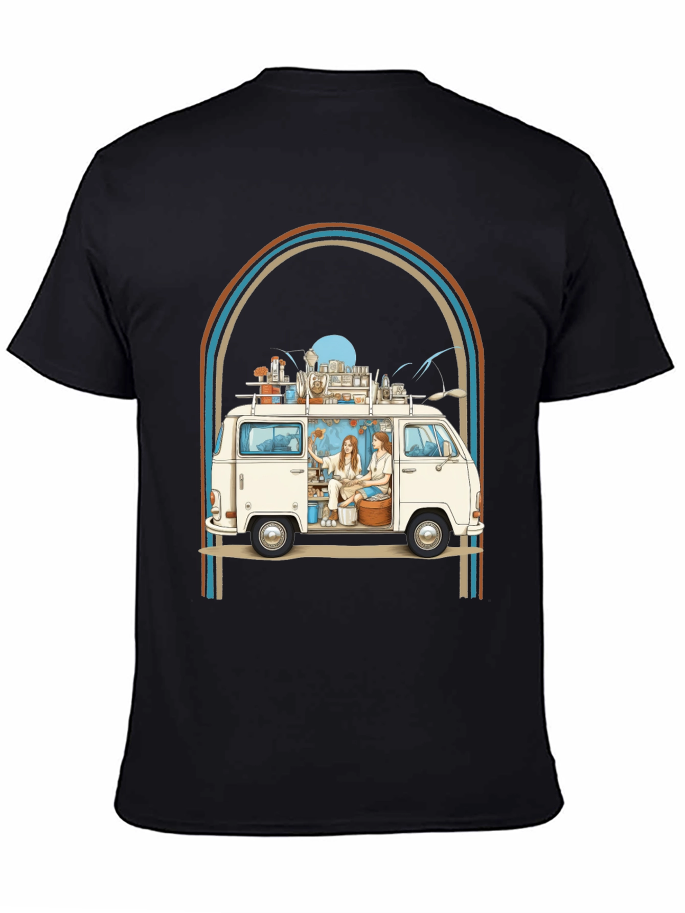 Retro Van Life Graphic Tee - Unisex
