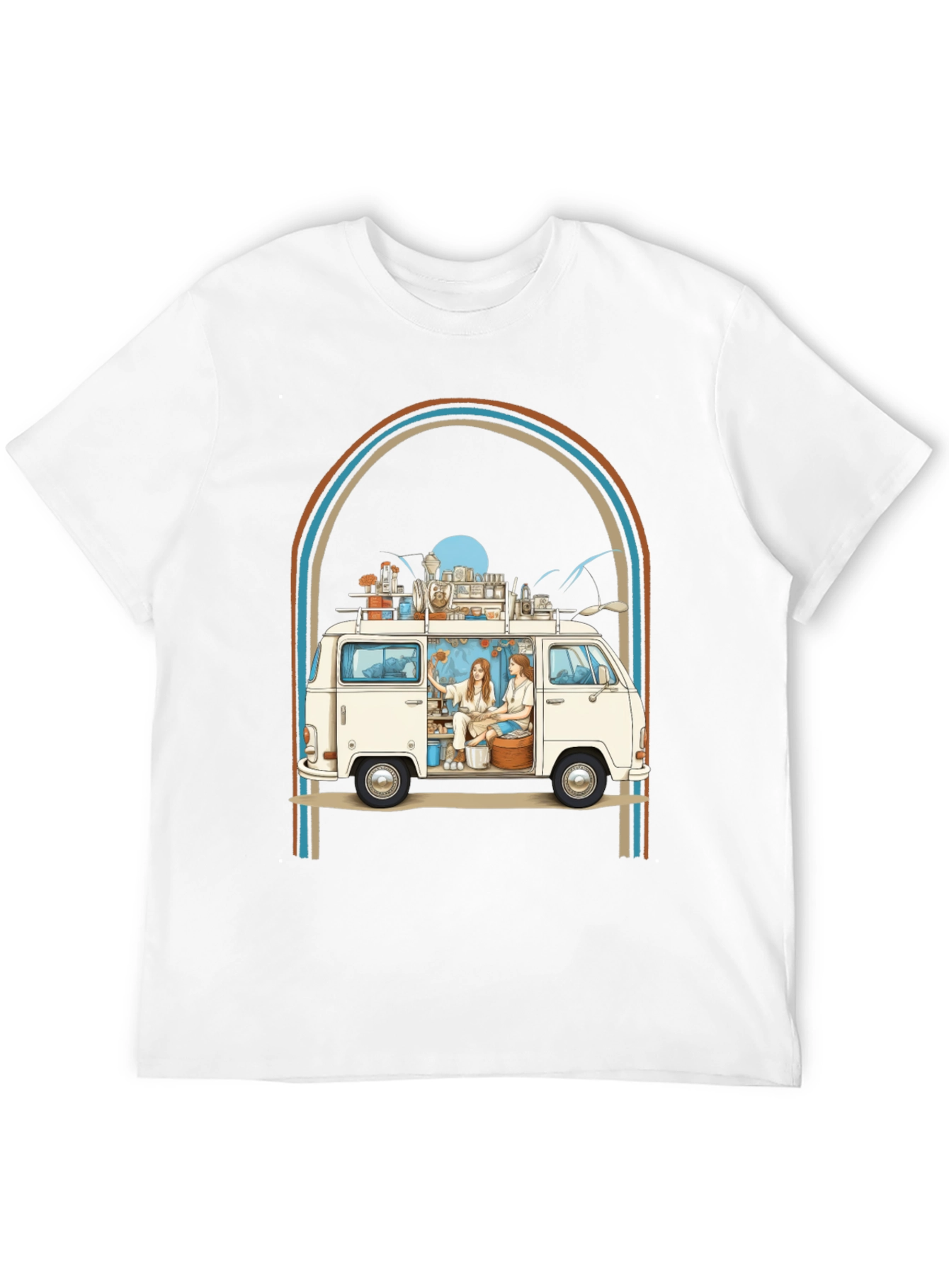Retro Van Life Graphic Tee - Unisex