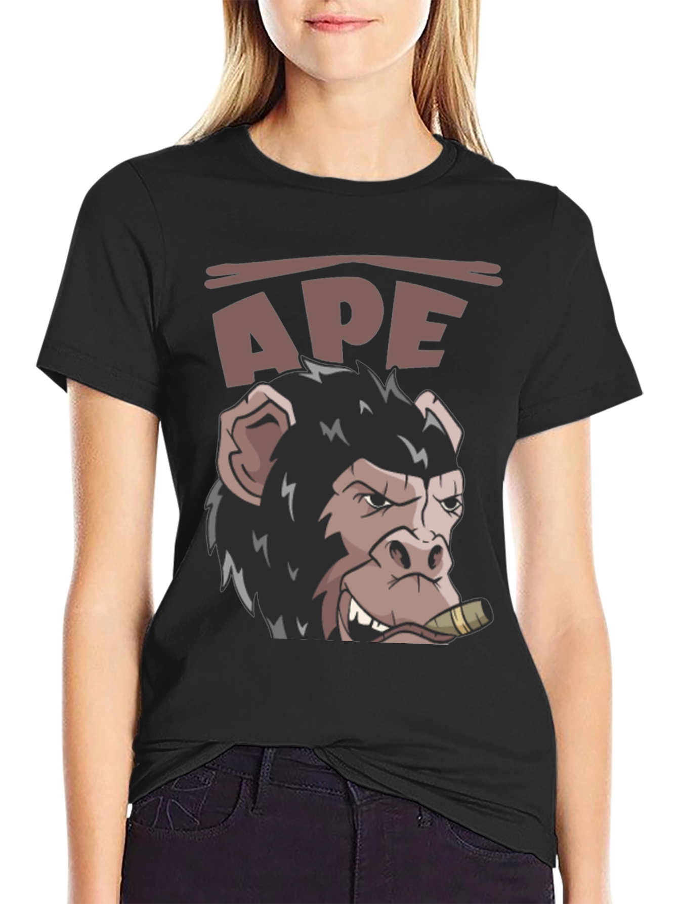 Ape Cigar T-Shirt - Mens Graphic Tee