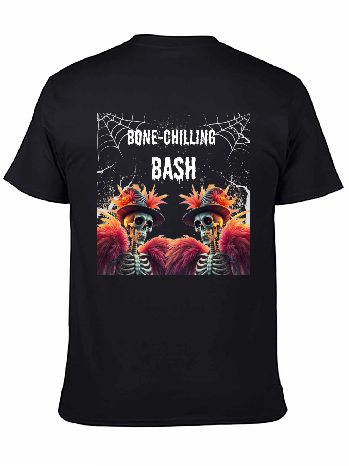 Bone-Chilling Bash Skeleton Graphic Tee