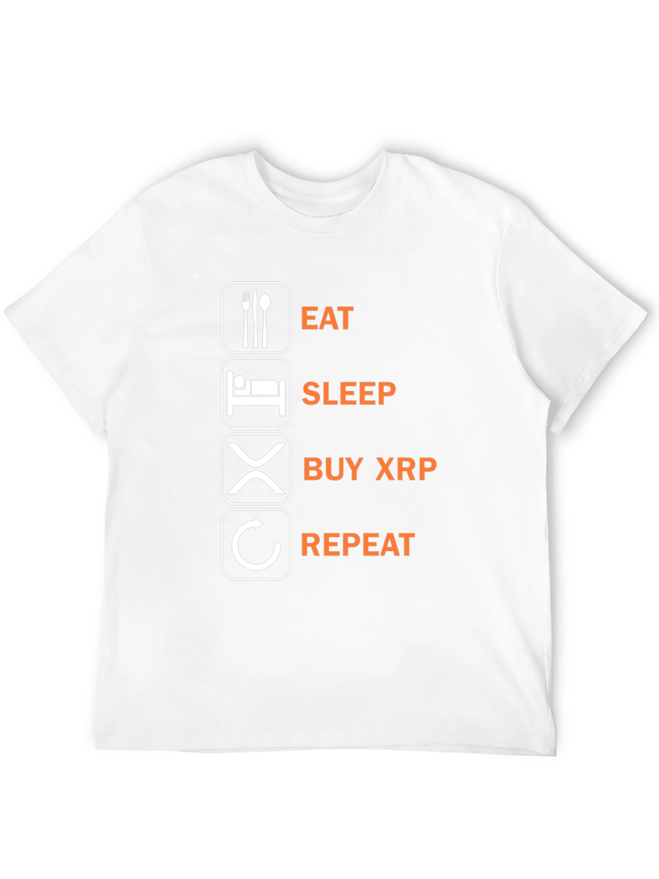 Eat Sleep Buy XRP Repeat T-Shirt