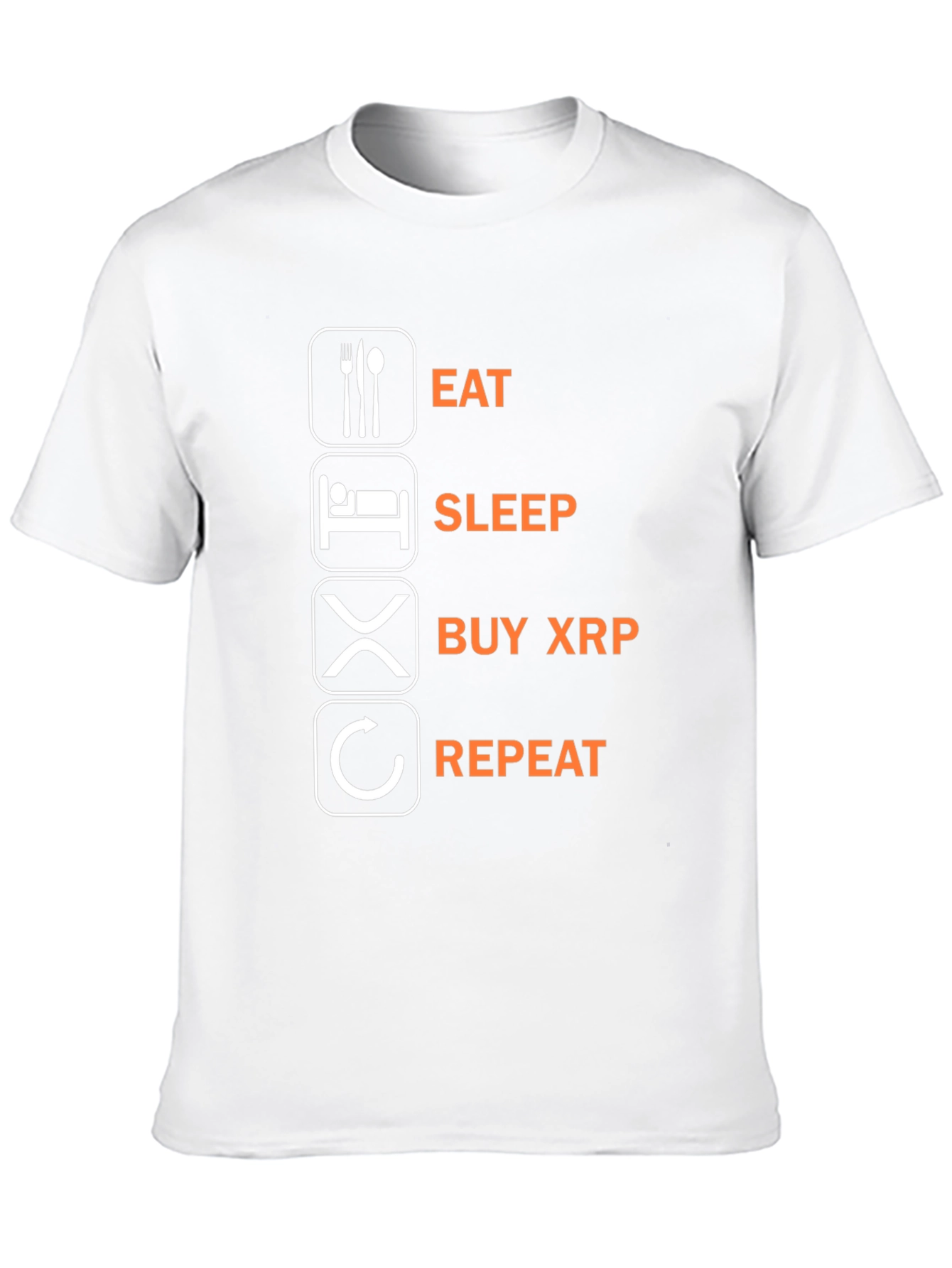 Eat Sleep Buy XRP Repeat T-Shirt