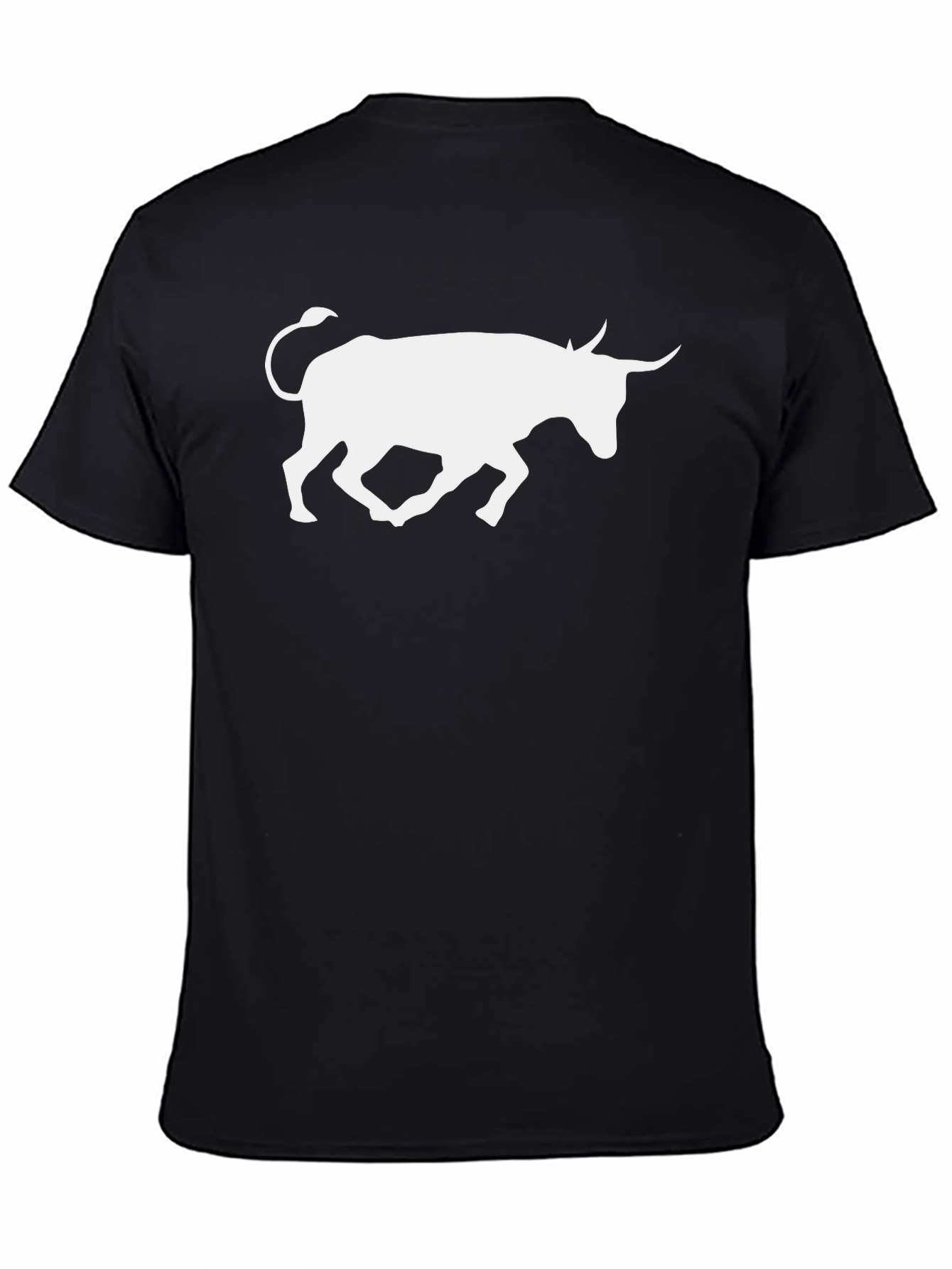Black Bull Graphic Tee - Stylish Mens T-Shirt