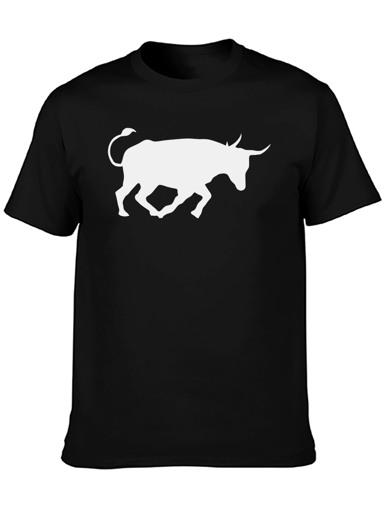Black Bull Graphic Tee - Stylish Mens T-Shirt