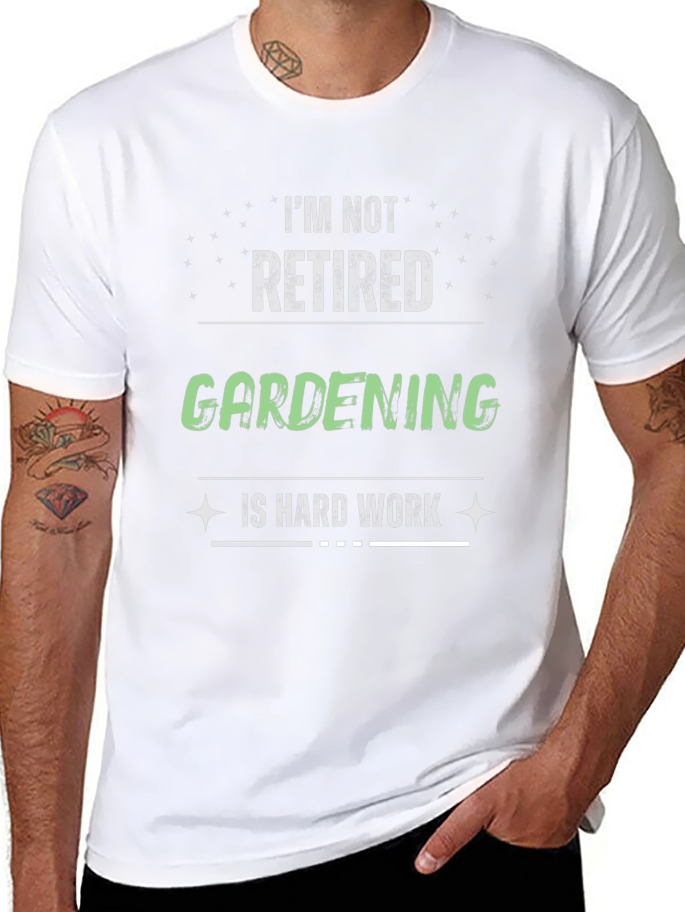 Gardening is Hard Work T-Shirt