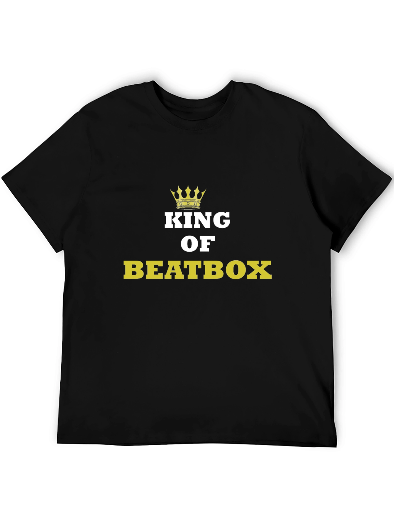 King of Beatbox Black T-Shirt