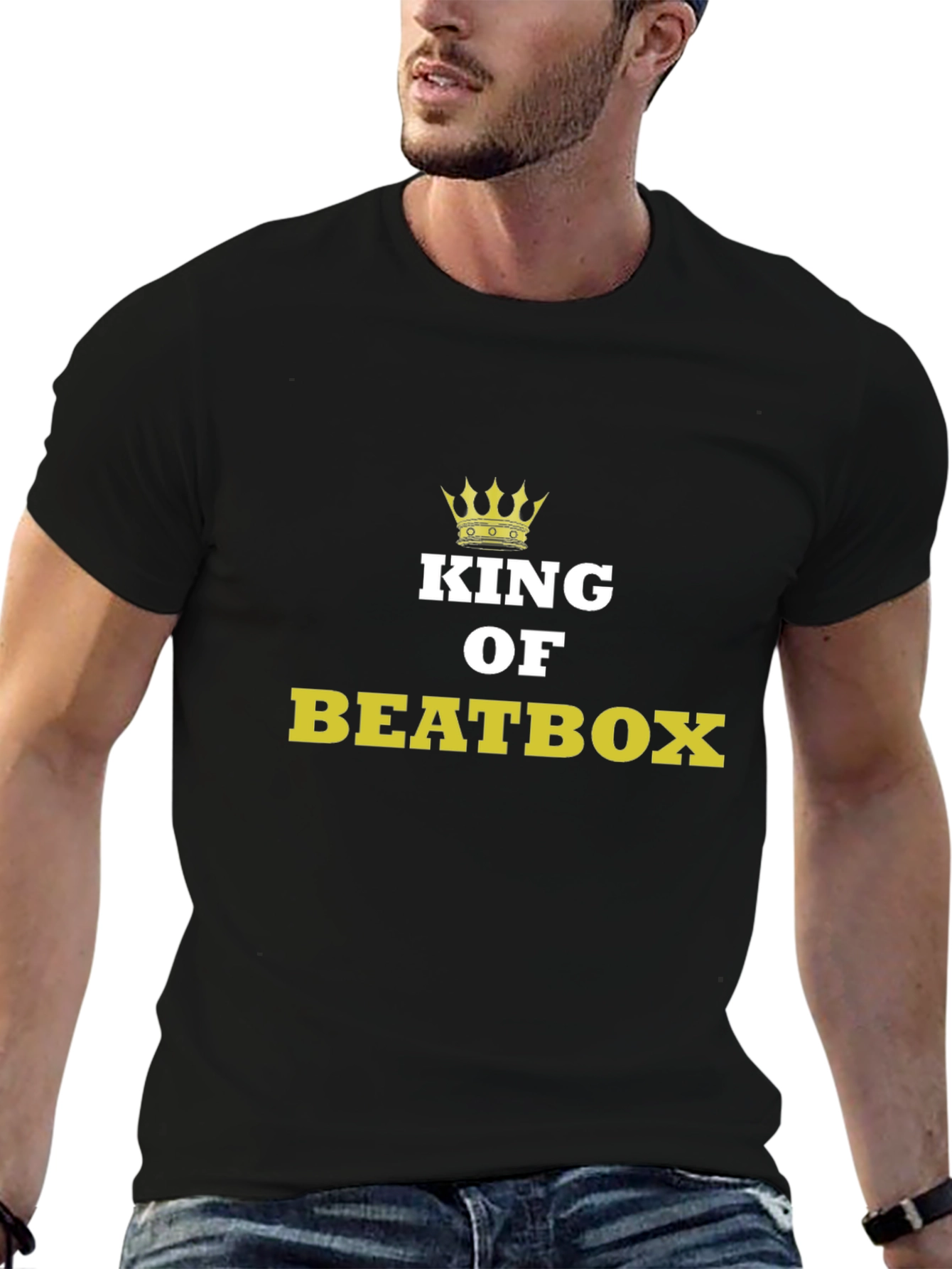 King of Beatbox Black T-Shirt
