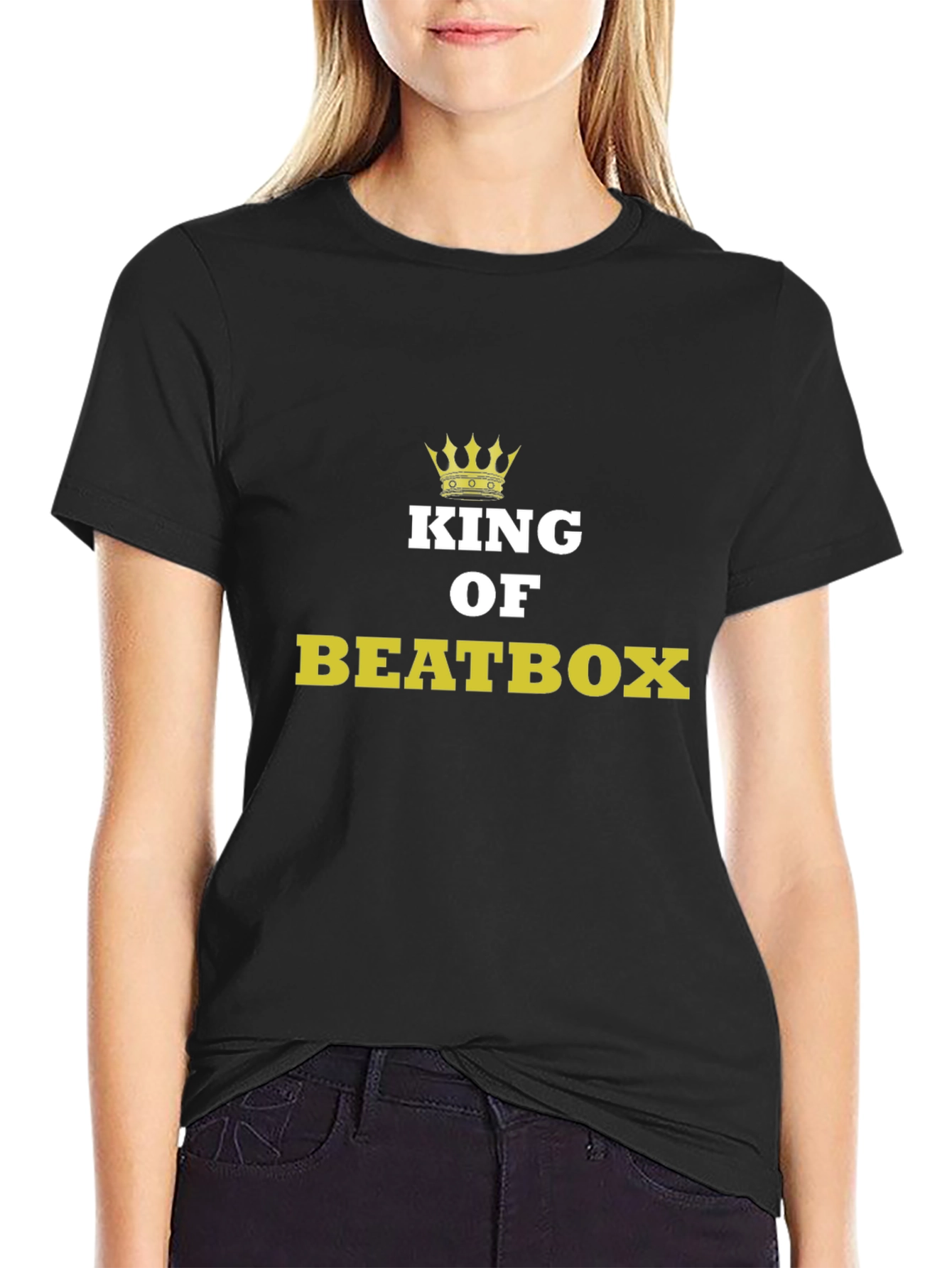 King of Beatbox Black T-Shirt