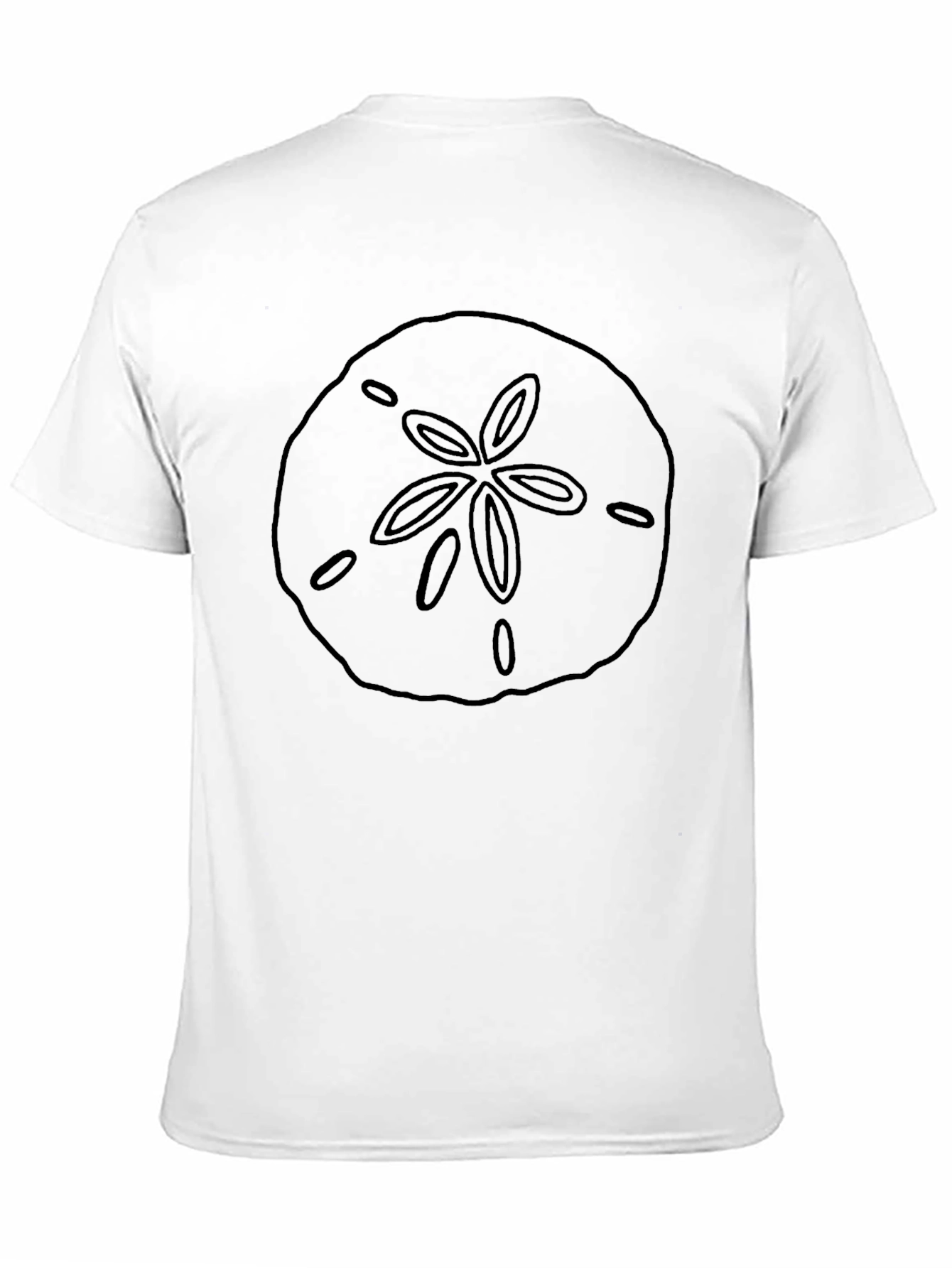 Sand Dollar Graphic Tee - Coastal Style